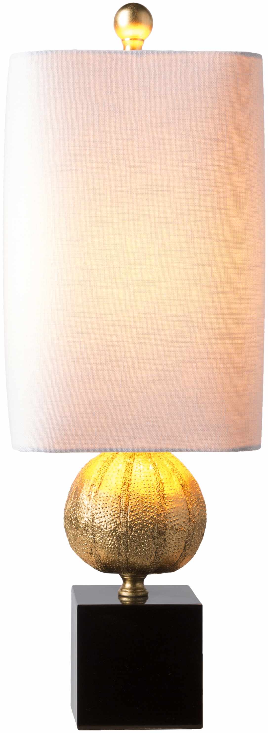 Watsonville Gold & Blac Resin Table Lamp - Image 7