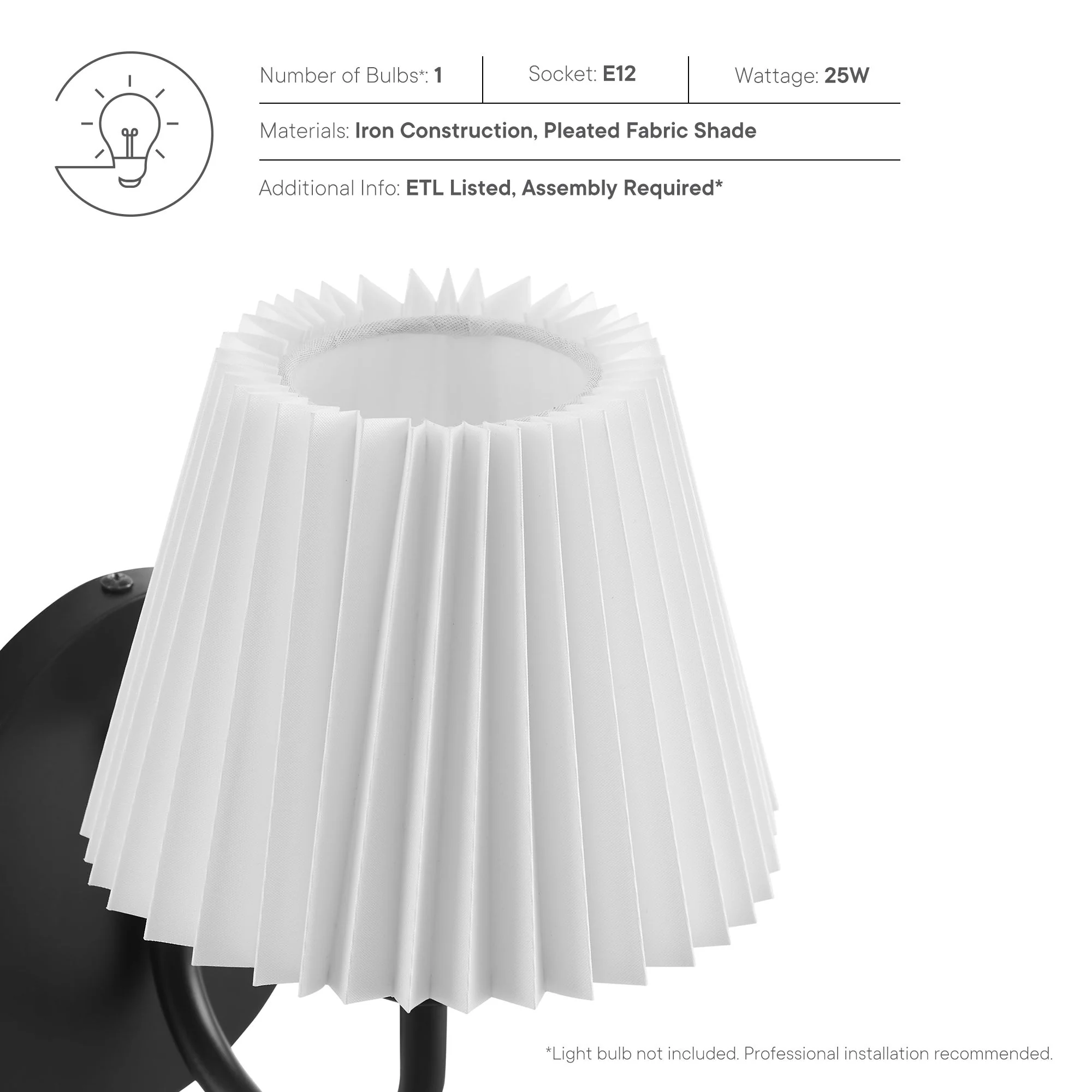Wave Wall Sconce by Modway - Image 11