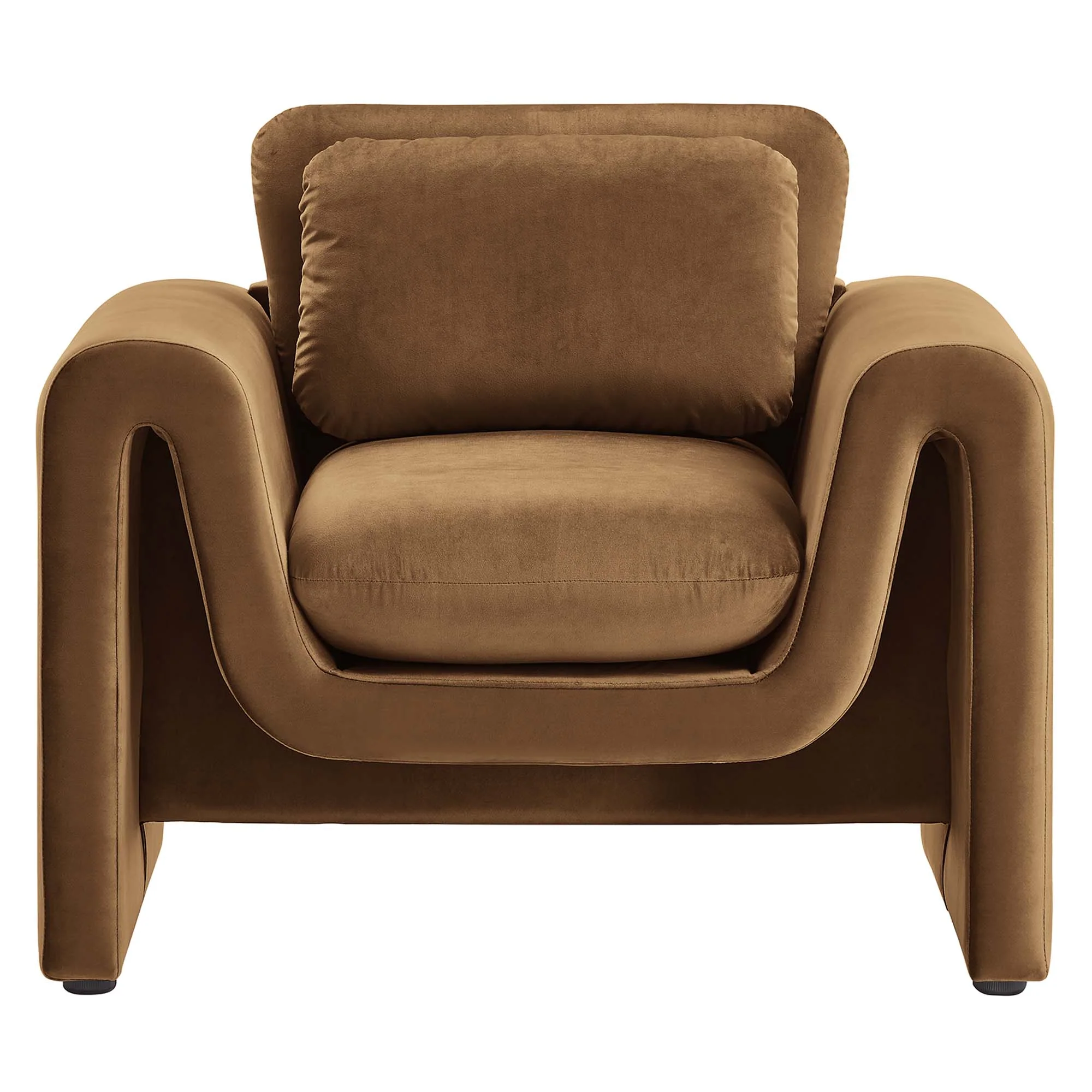Waverly Performance Velvet Armchair by Modway - Image 6