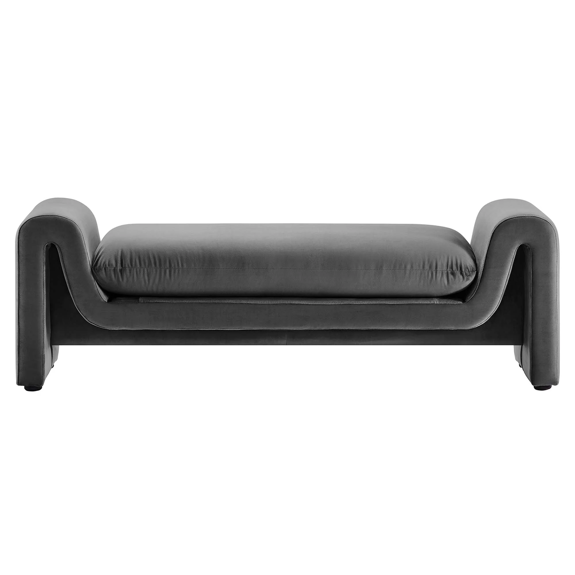 Waverly Performance Velvet Bench by Modway - Image 12