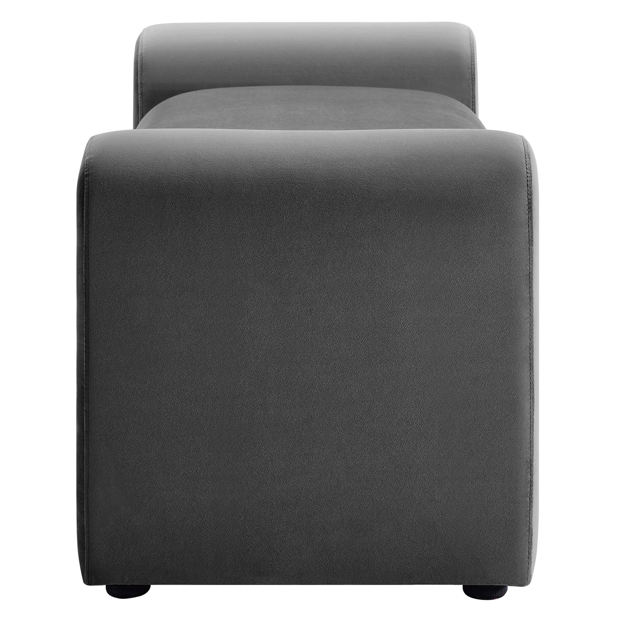 Waverly Performance Velvet Bench by Modway - Image 14