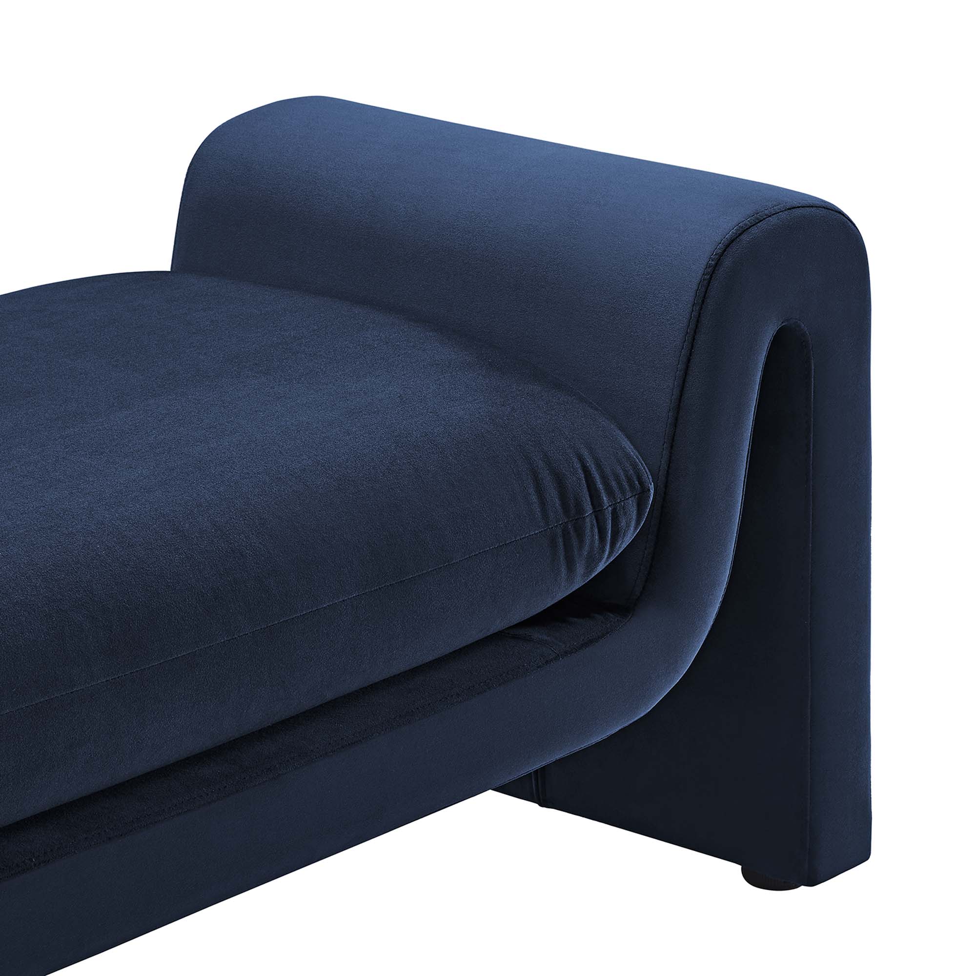 Waverly Performance Velvet Bench by Modway - Image 6