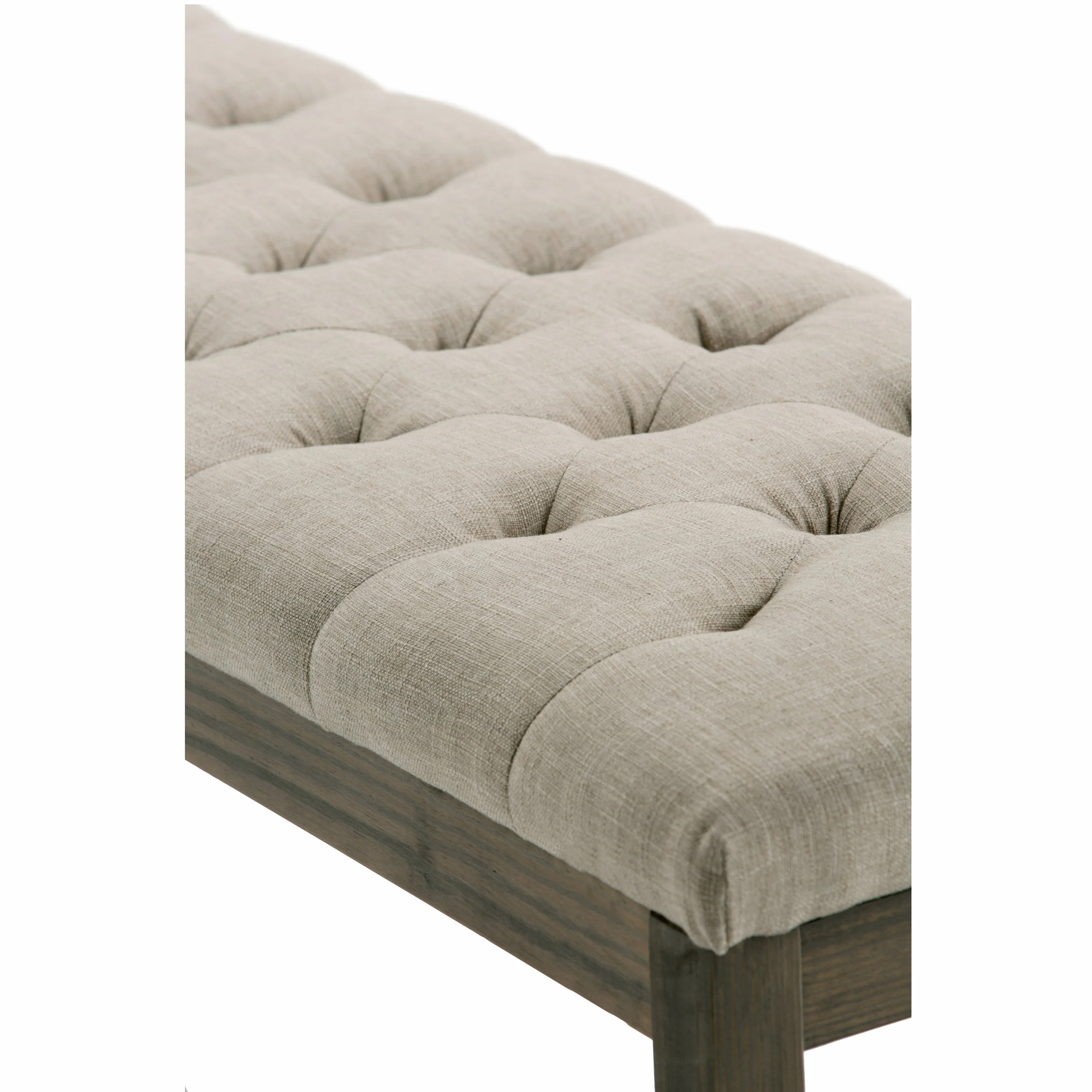 Waverly Tufted Ottoman Bench - Natural - Image 2