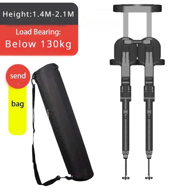 Wearable Exoskeleton Folding Chair Portable Outdoor Travel Seat Lightweight Stool - Image 7