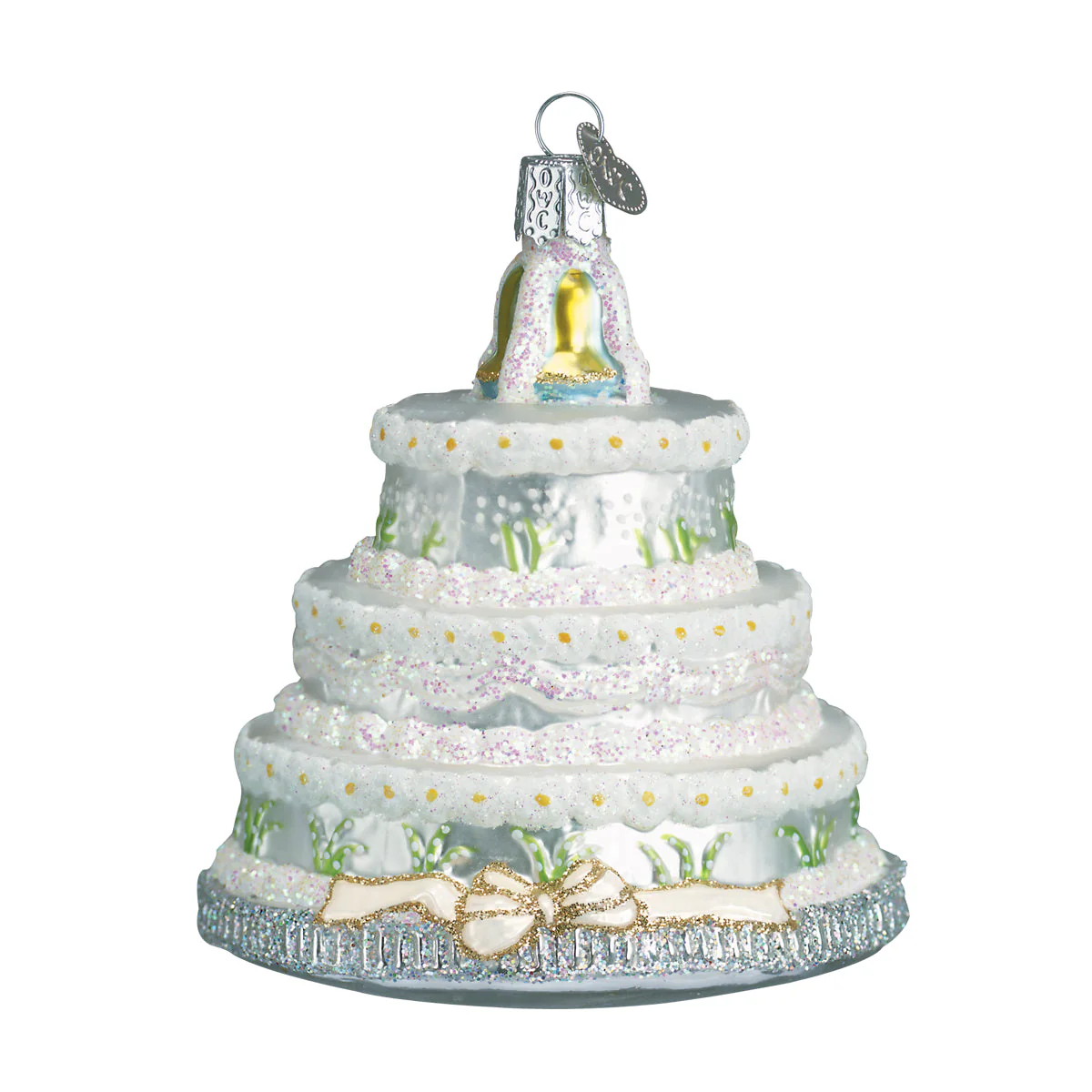 Wedding Cake Christmas Ornament - Image 3