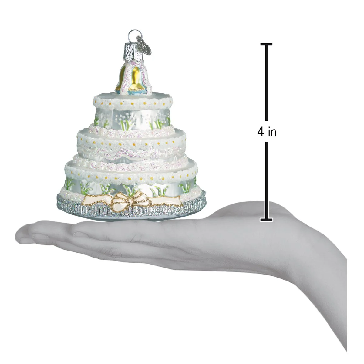 Wedding Cake Christmas Ornament - Image 4