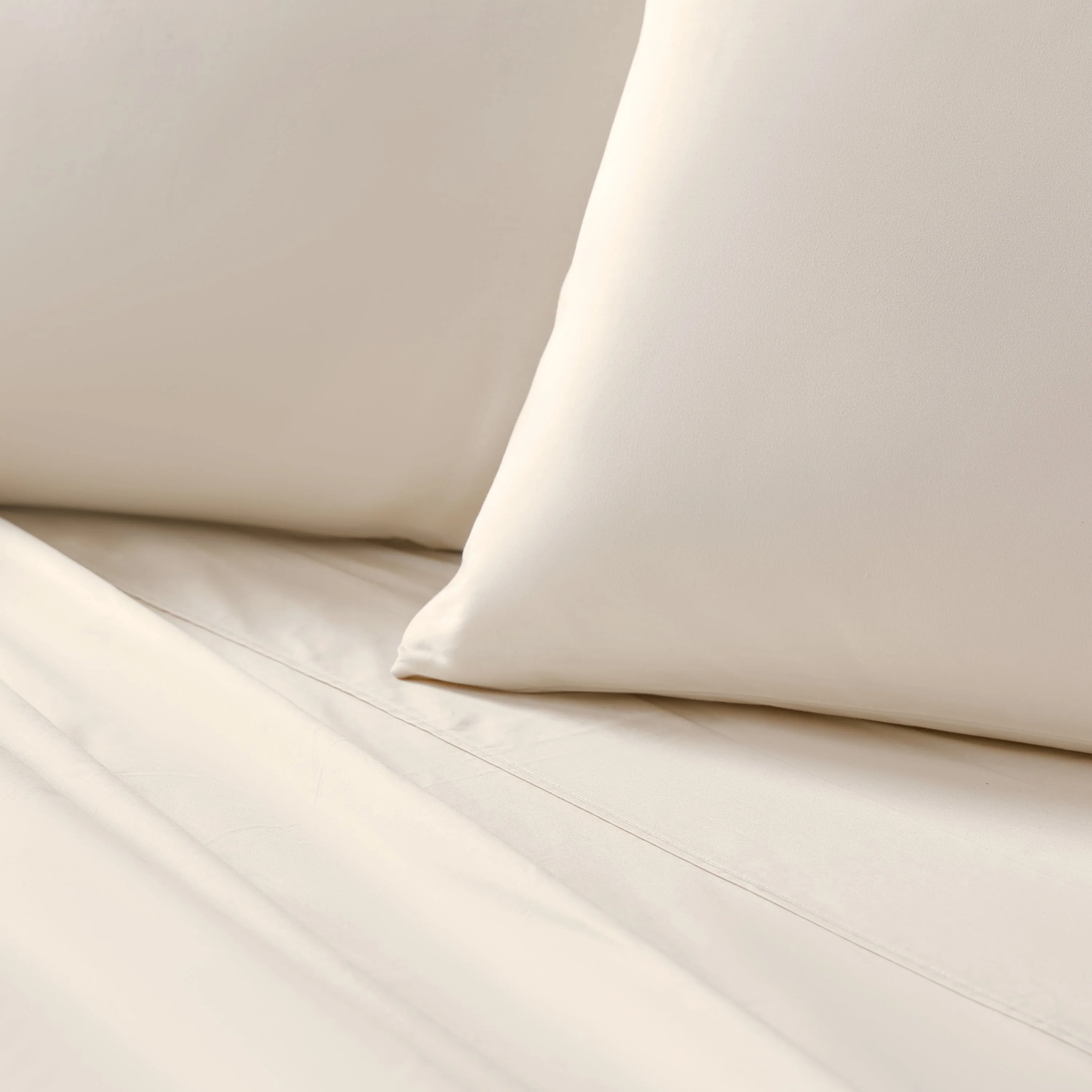 Weekender 200 TC Cotton Sheet Set Twin Cream - Image 4