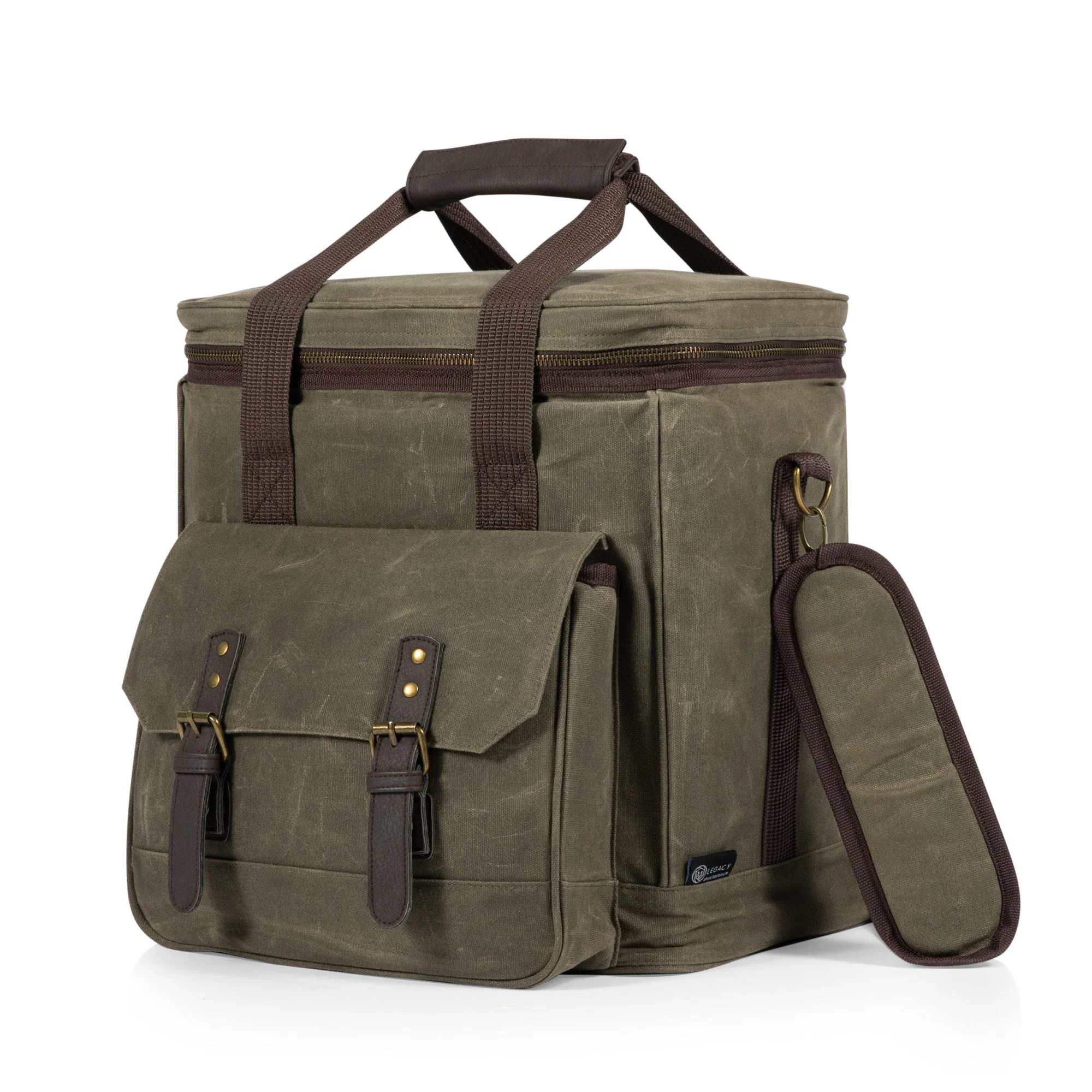 Weekender 6 Bottle Insulated Wine Bag with Trolley - Image 6