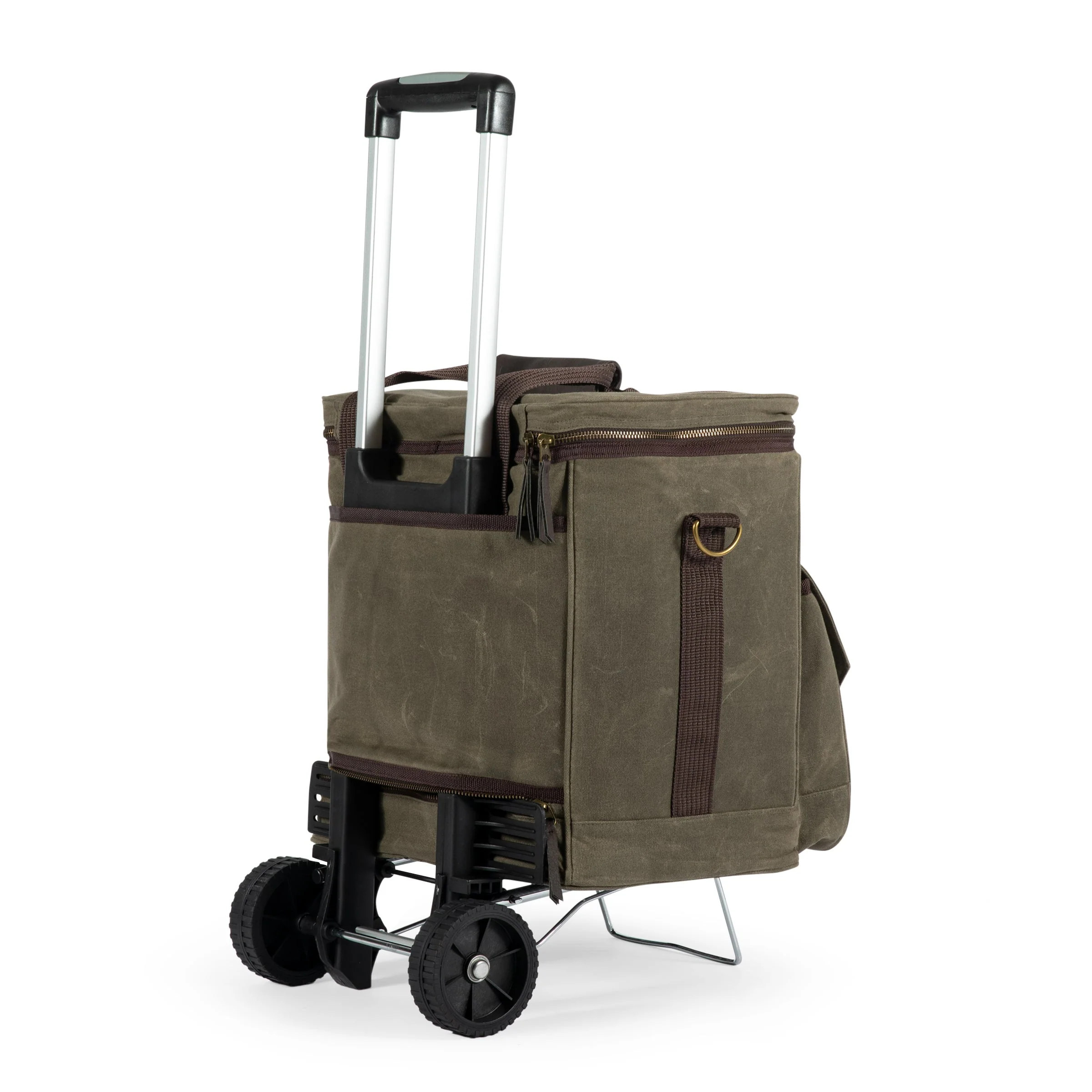 Weekender 6 Bottle Insulated Wine Bag with Trolley - Image 7