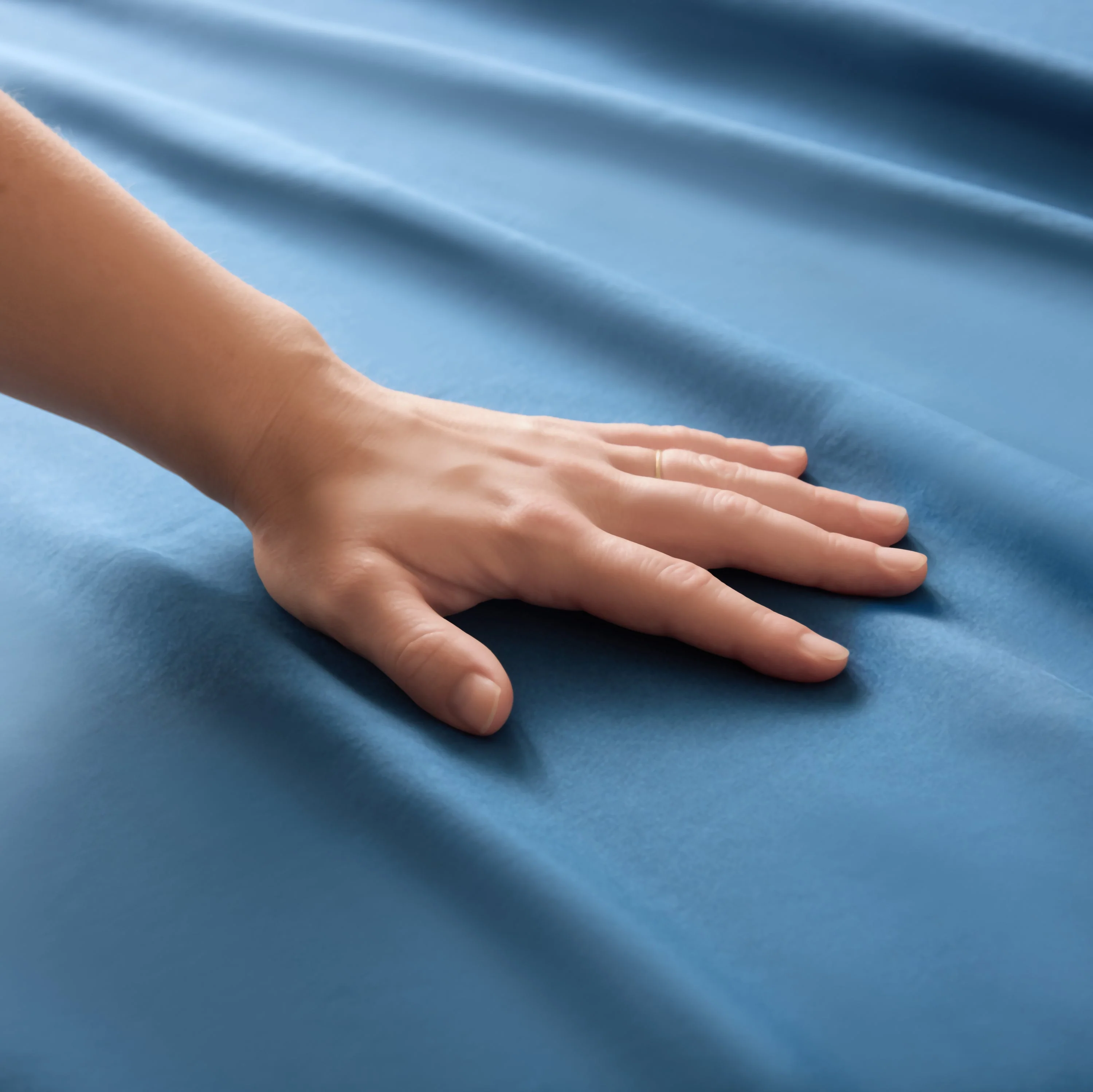 Weekender 90gsm Bamboo Sheet Set Twin XL Blue - Image 2
