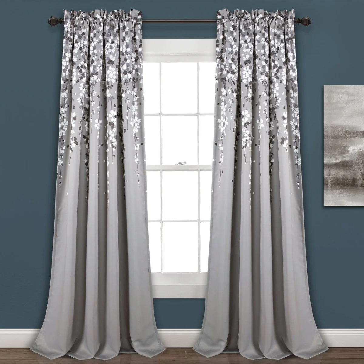 Weeping Flower Light Filtering Window Curtain Set - Image 18