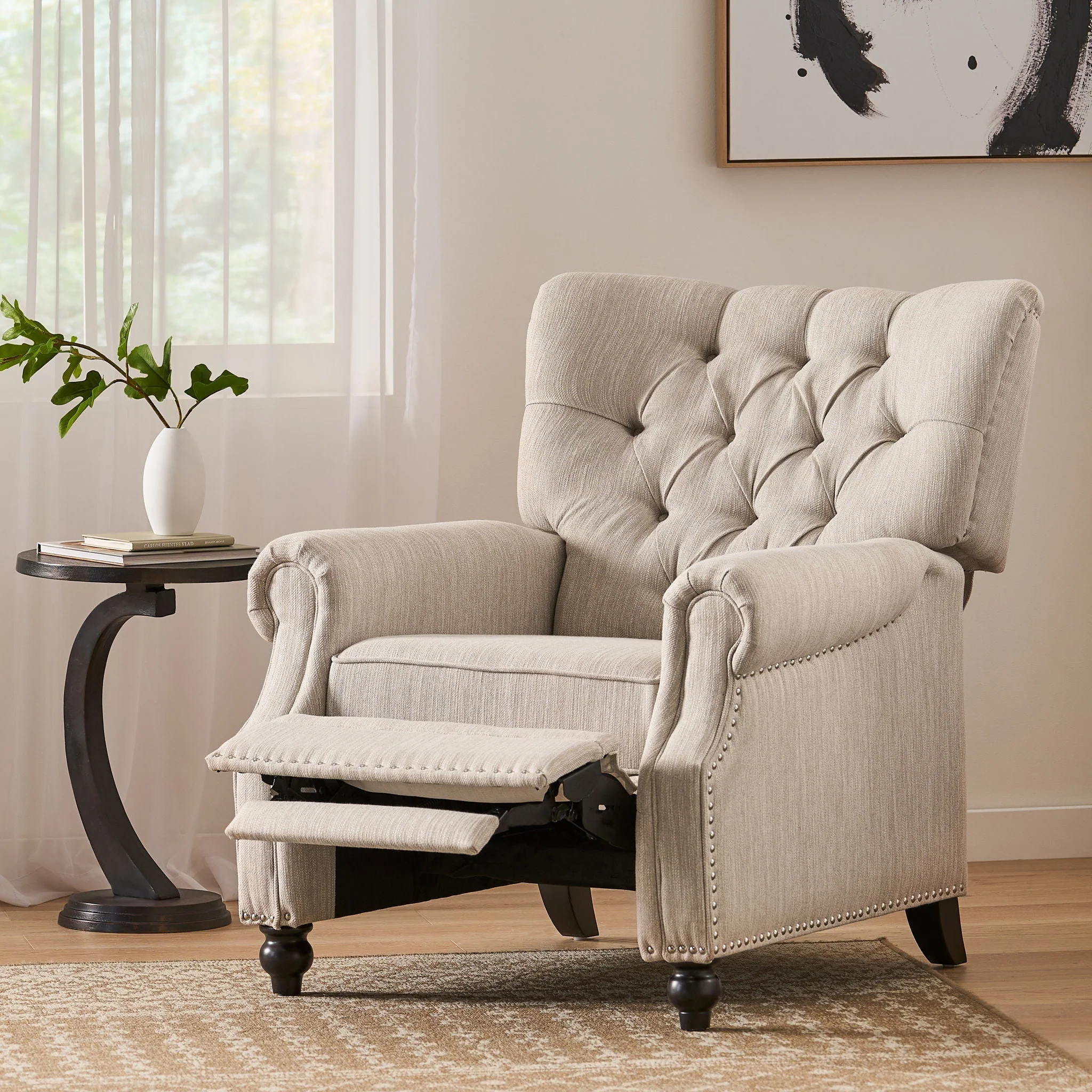 Welch - Contemporary Tufted Pushback Recliner - Image 3