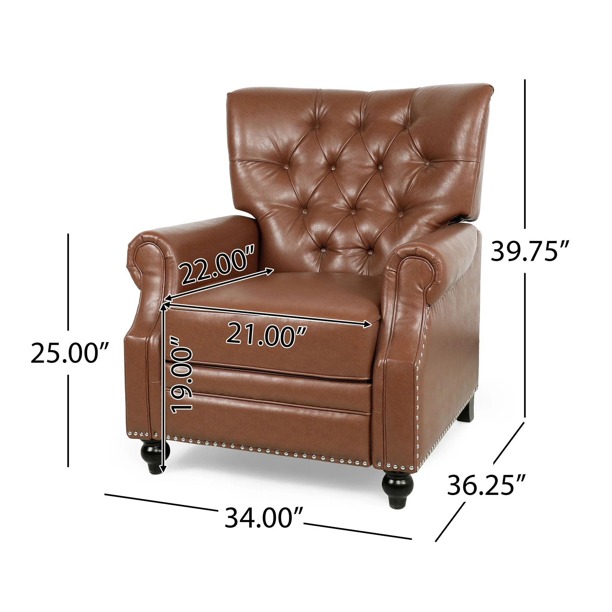 Welch - Contemporary Tufted Pushback Recliner - Image 4