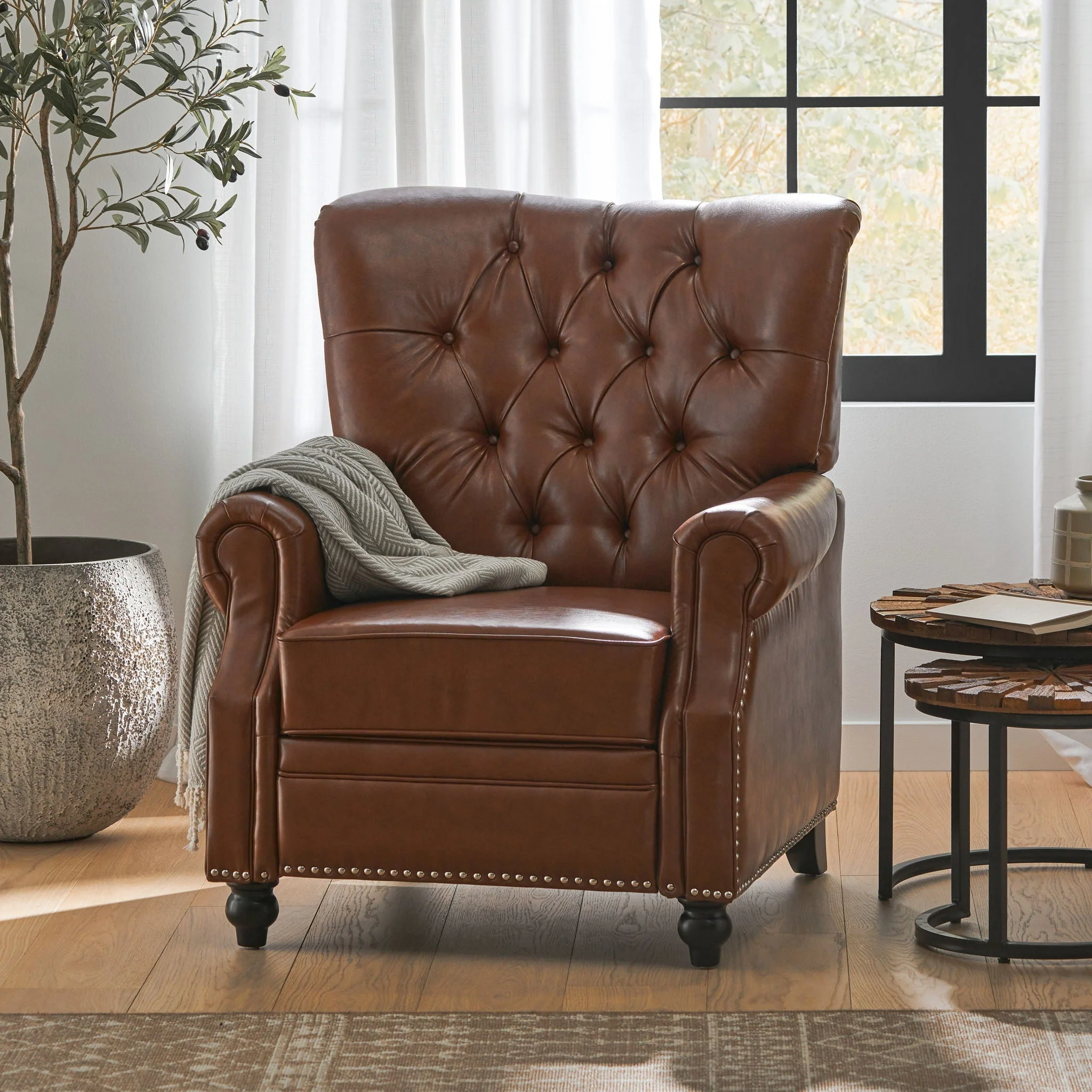 Welch - Contemporary Tufted Pushback Recliner - Image 7