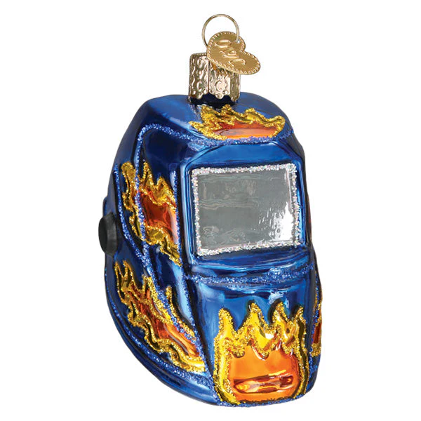 Welding Helmet Ornament by Old World Christmas - Image 3