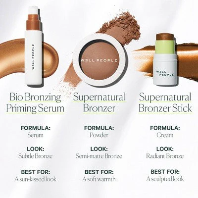 Well People Bio Bronzing Priming Serum 1.7 fl oz - Imperfect Box - Image 8