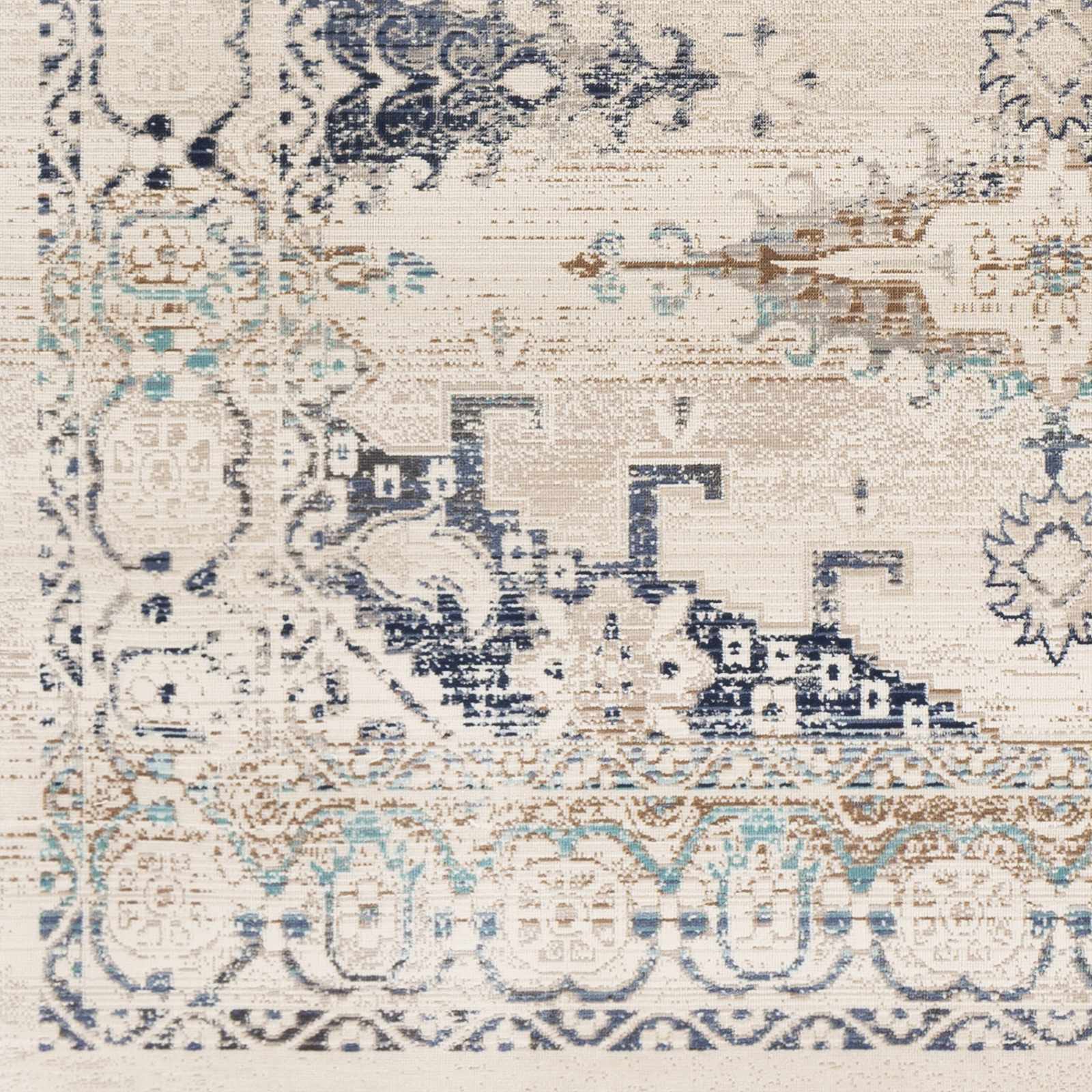 Wem Faded Neutral Area Rug - Clearance - Image 6