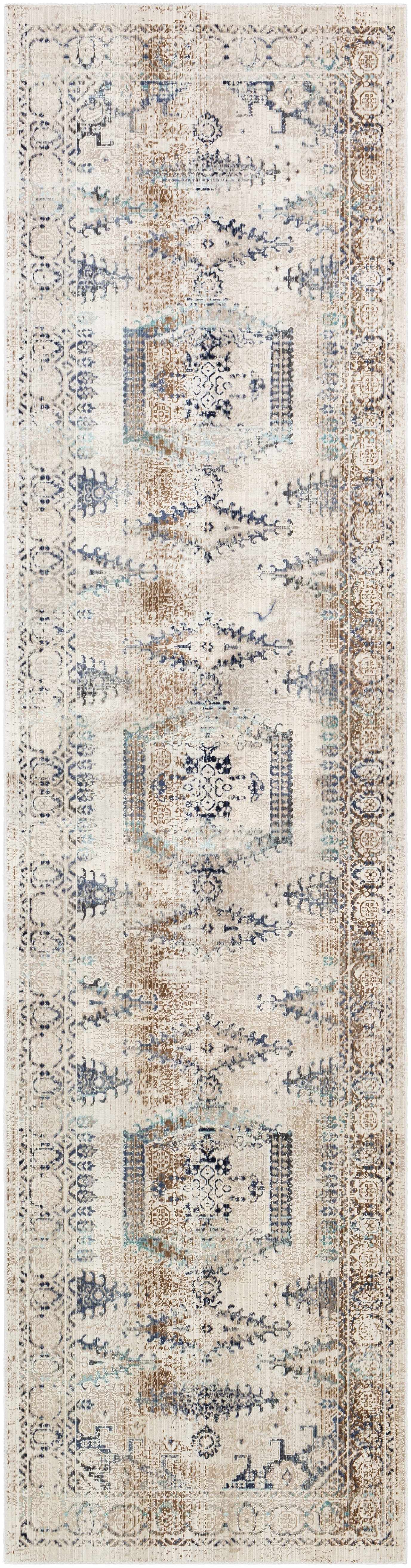 Wem Faded Neutral Area Rug - Clearance - Image 8