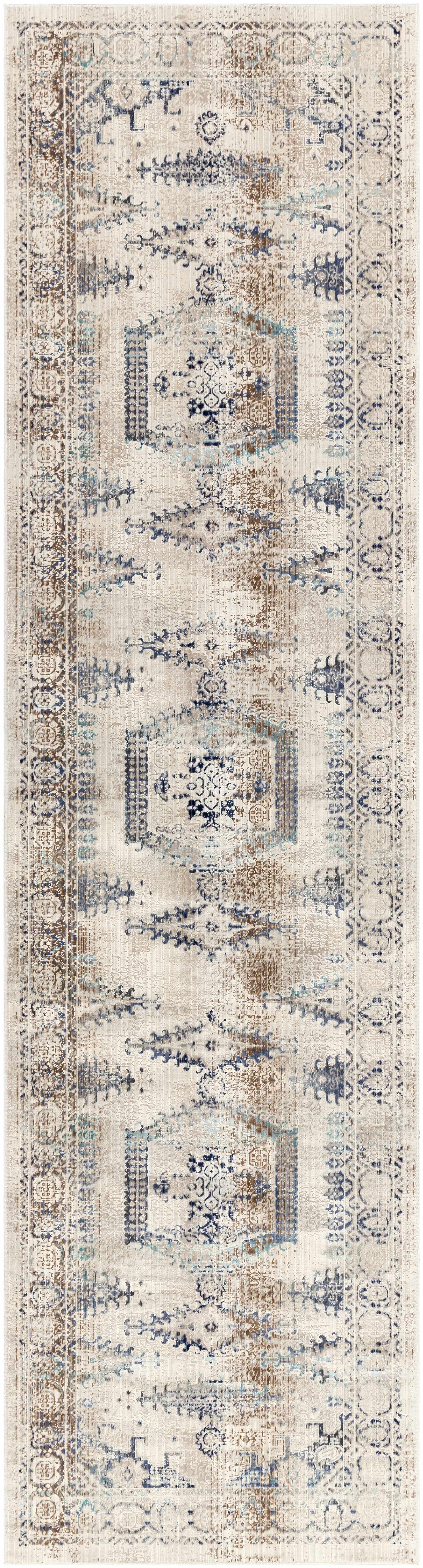 Wem Faded Neutral Area Rug - Clearance - Image 9