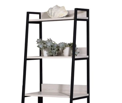 Wendral Natural & Black Finish 24"W Bookshelf - Image 4