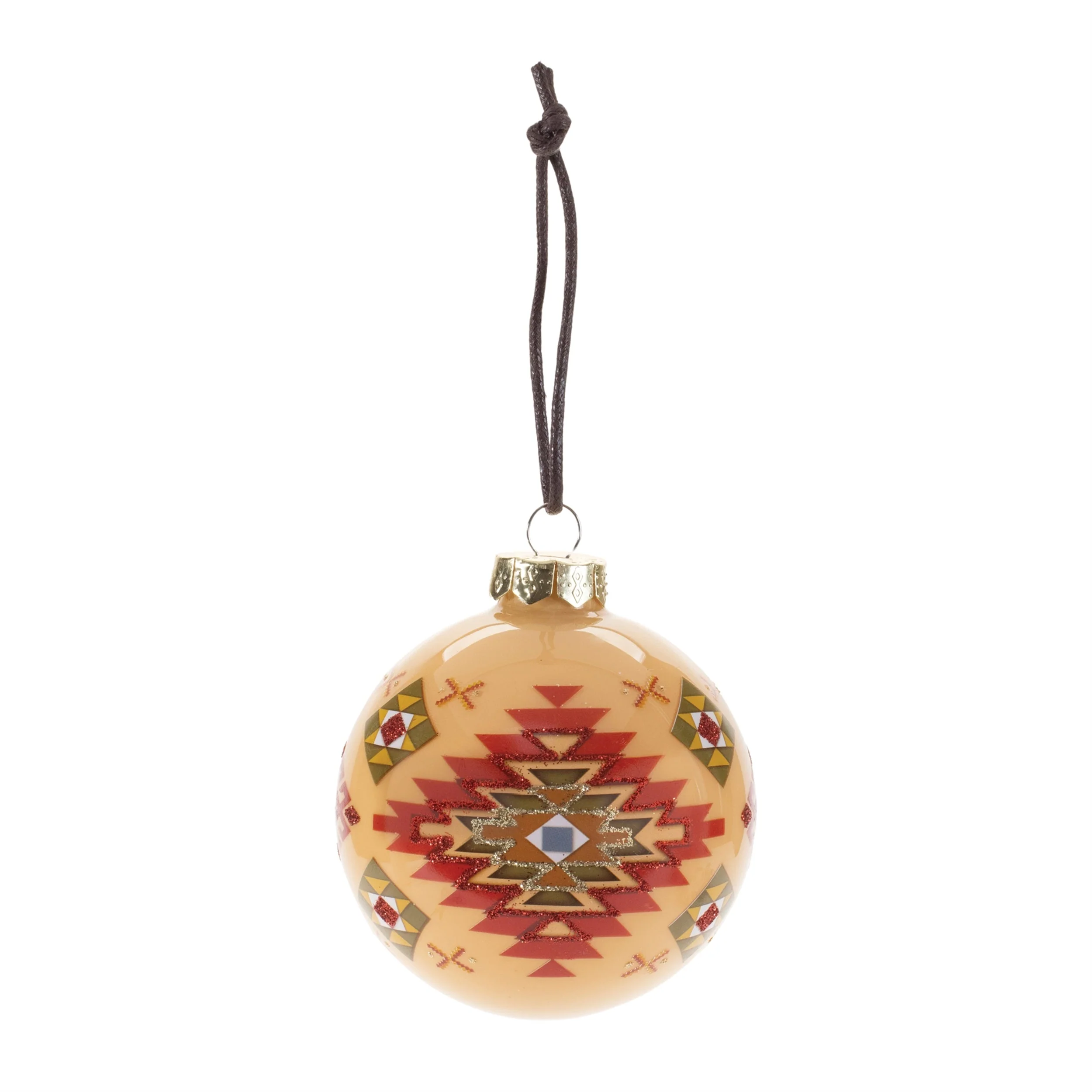 Western Glass Ball Ornament (Set of 6) - Image 2
