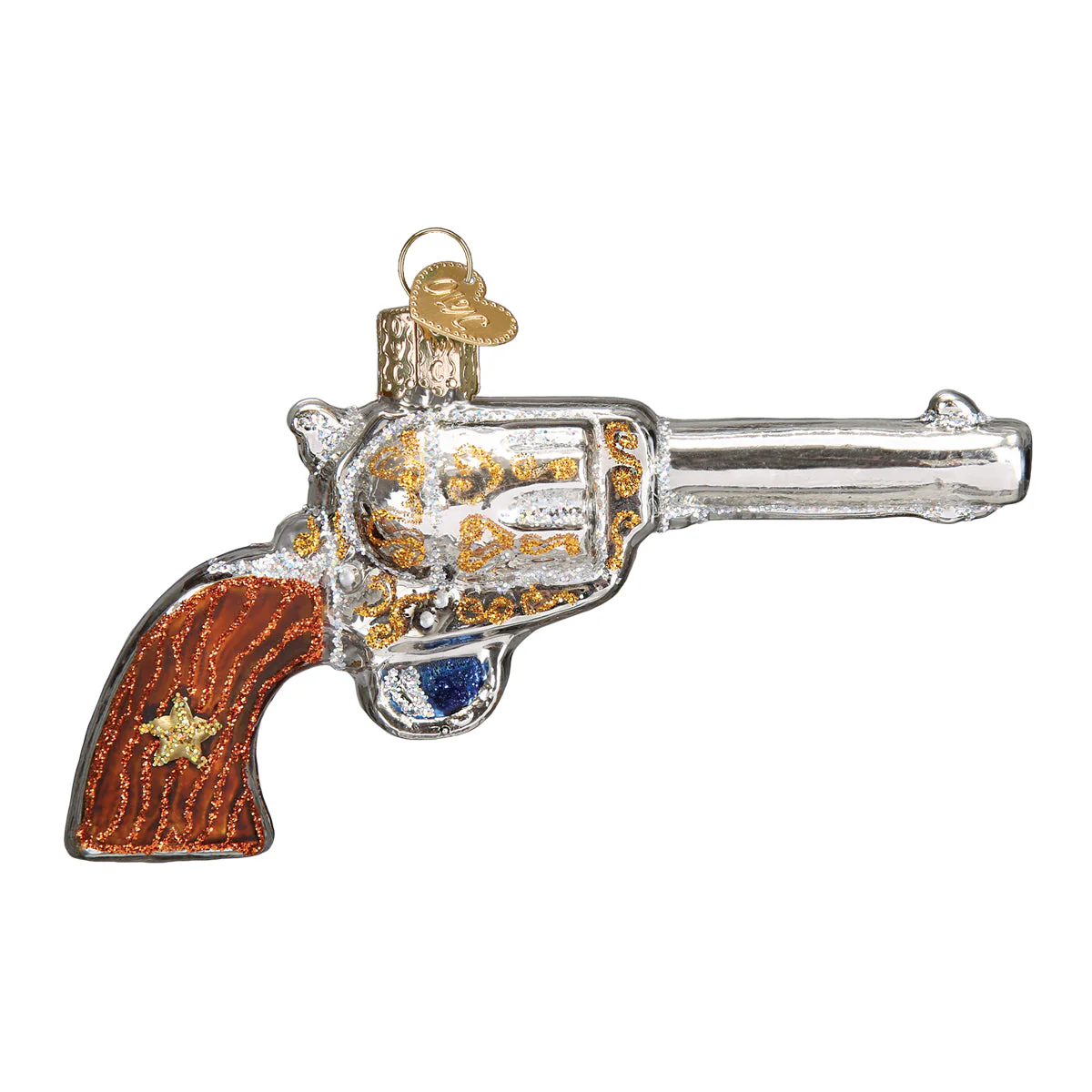 Western Revolver Ornament - Image 3