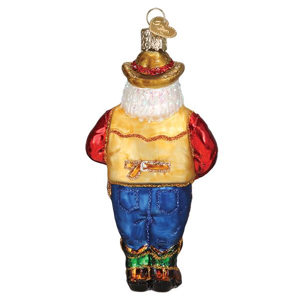 Western Santa Ornament - Image 3