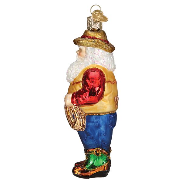 Western Santa Ornament - Image 4