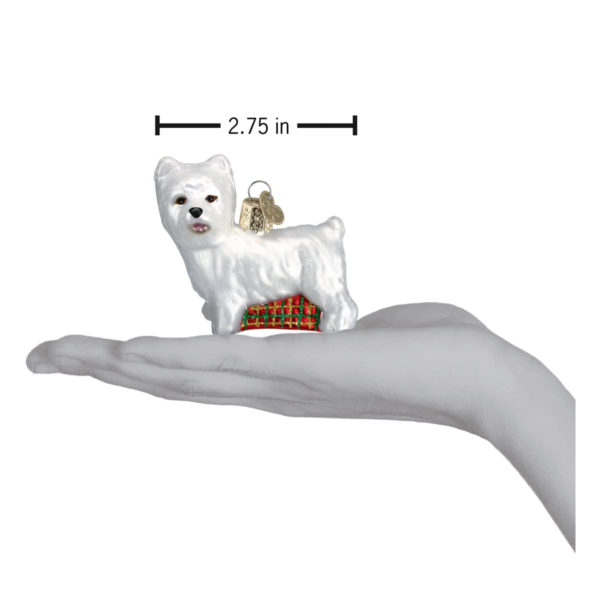 Westie Ornament by Old World Christmas - Image 5