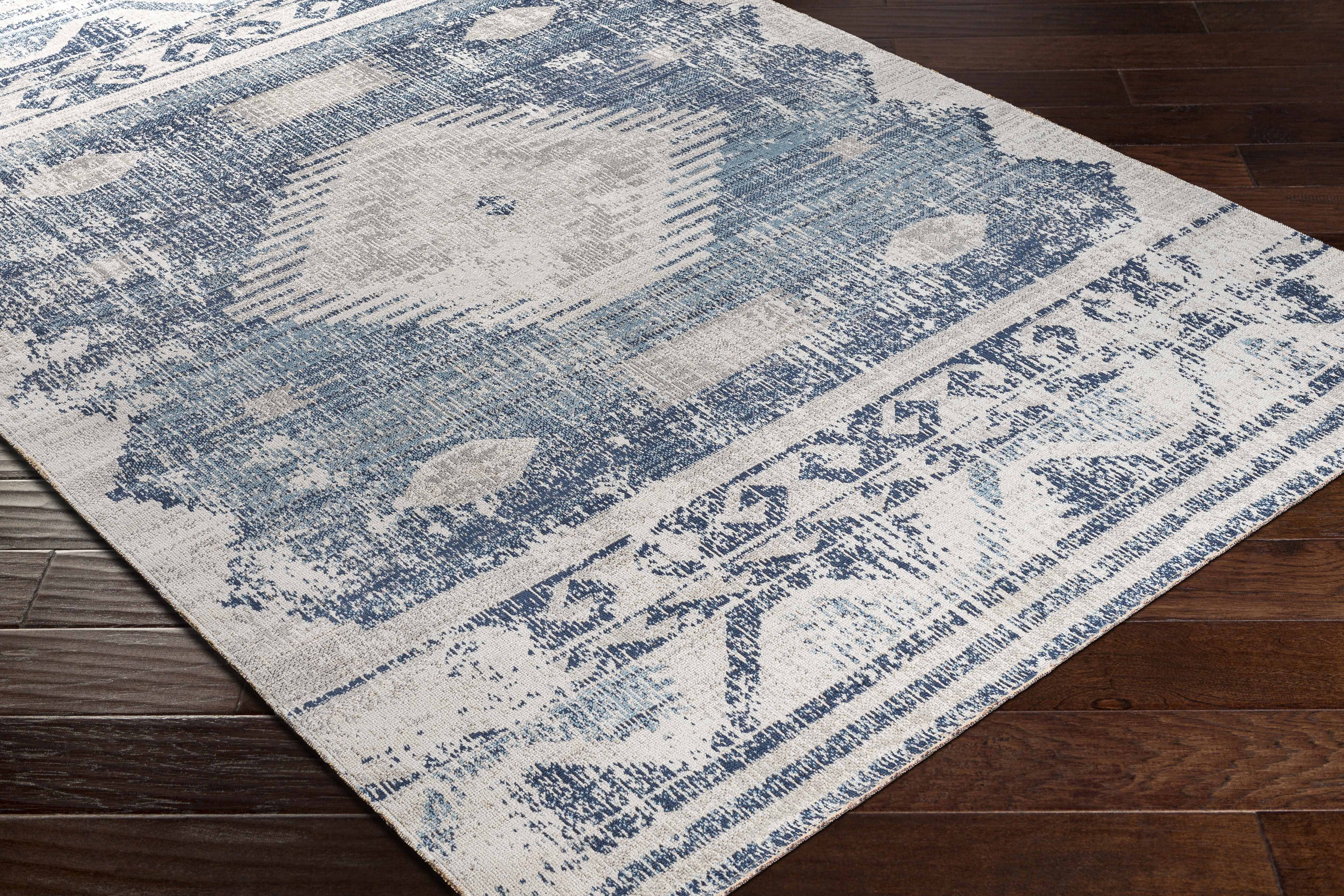 Westmount Denim Aztec Area Rug - Image 7