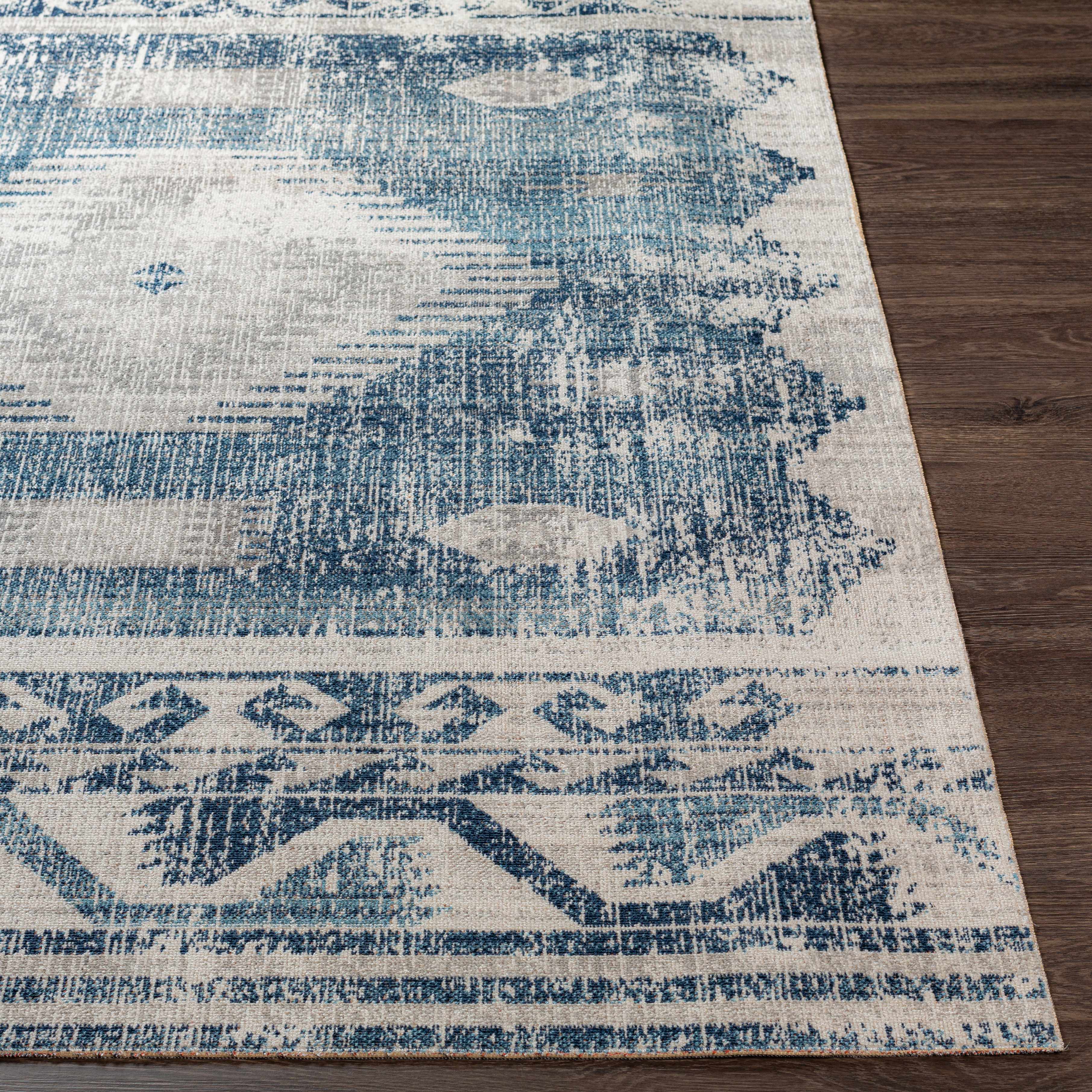 Westmount Denim Aztec Area Rug - Image 8