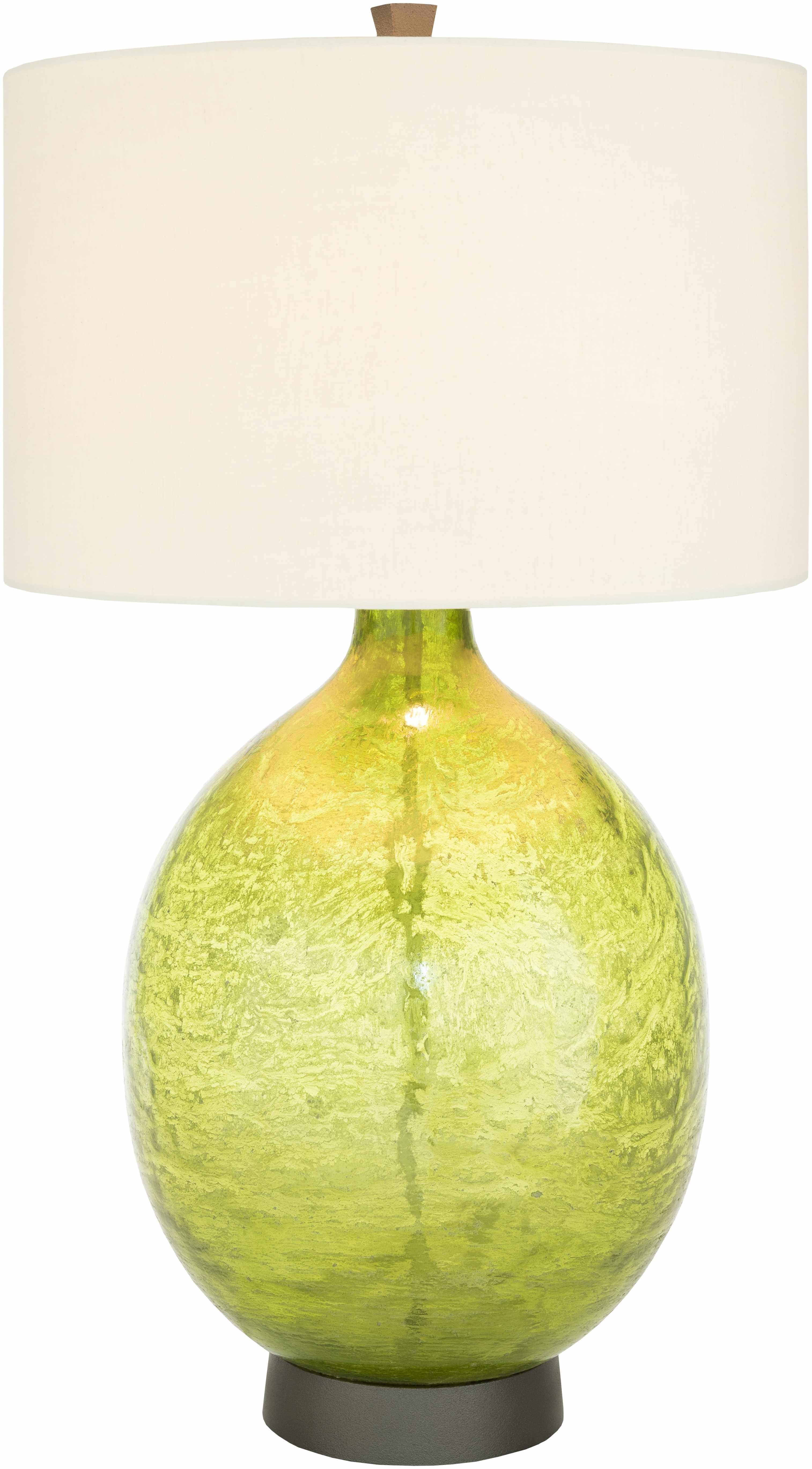Westview Lime Green Glass Table Lamp - Image 9