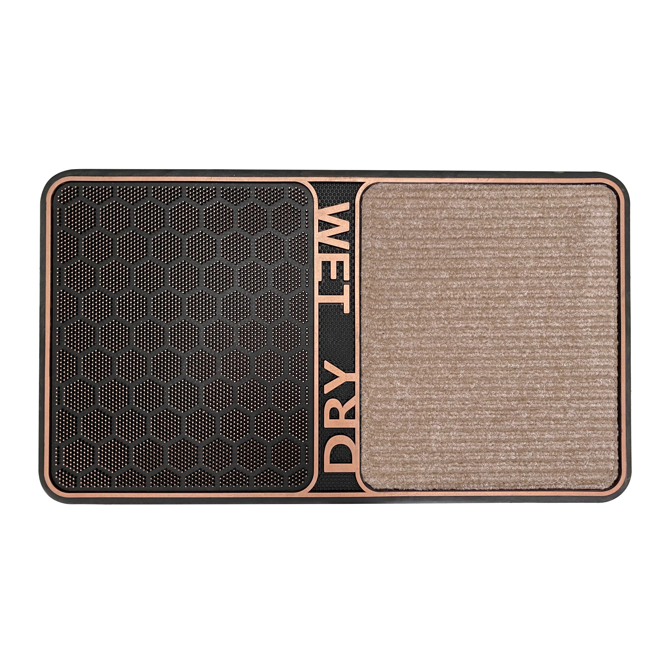 Wet & Dry Shoe Cleaning 18 in. x 32 in. Rectangular Door Mat - Image 4