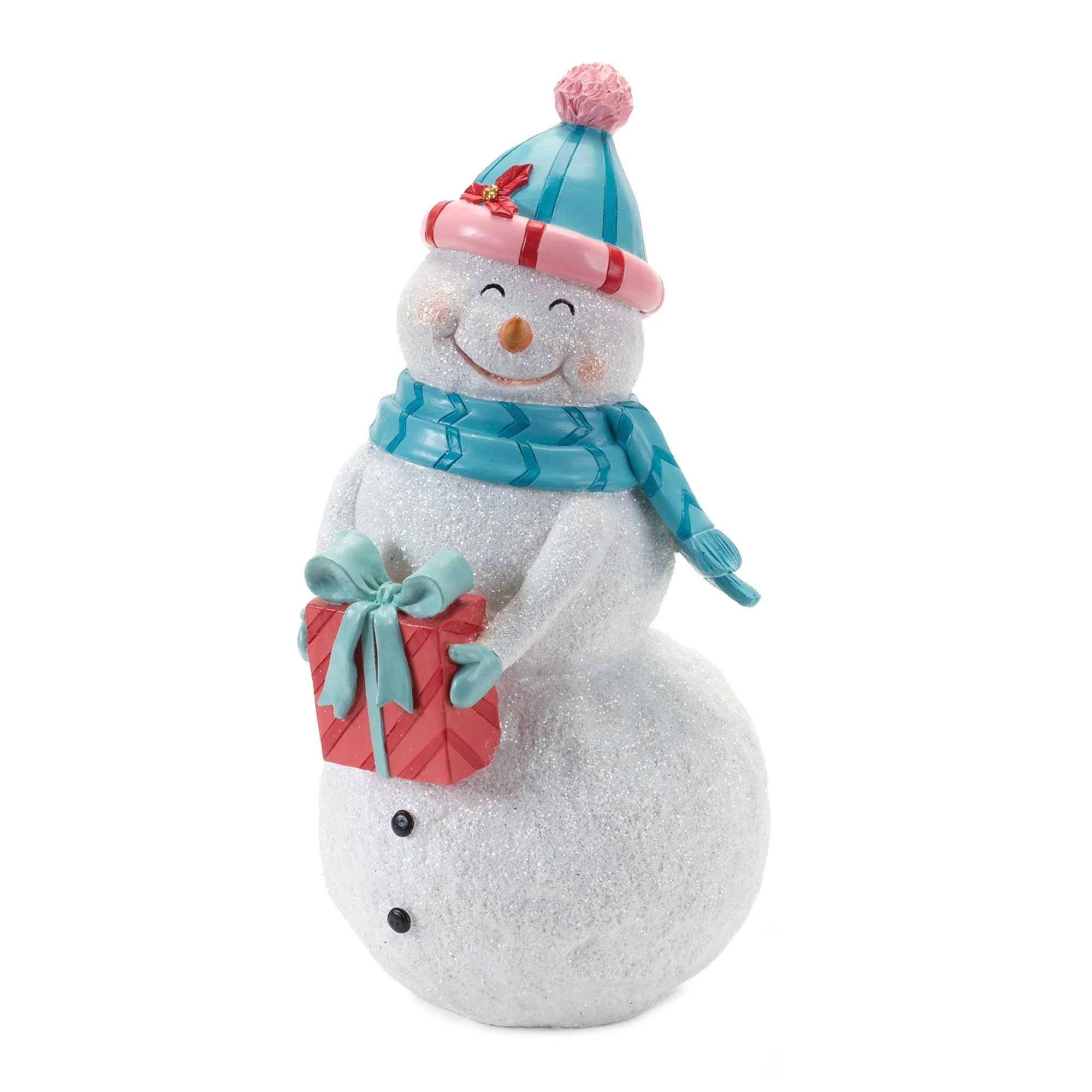 Whimsical Snowman Figurine (Set of 2) - Image 3
