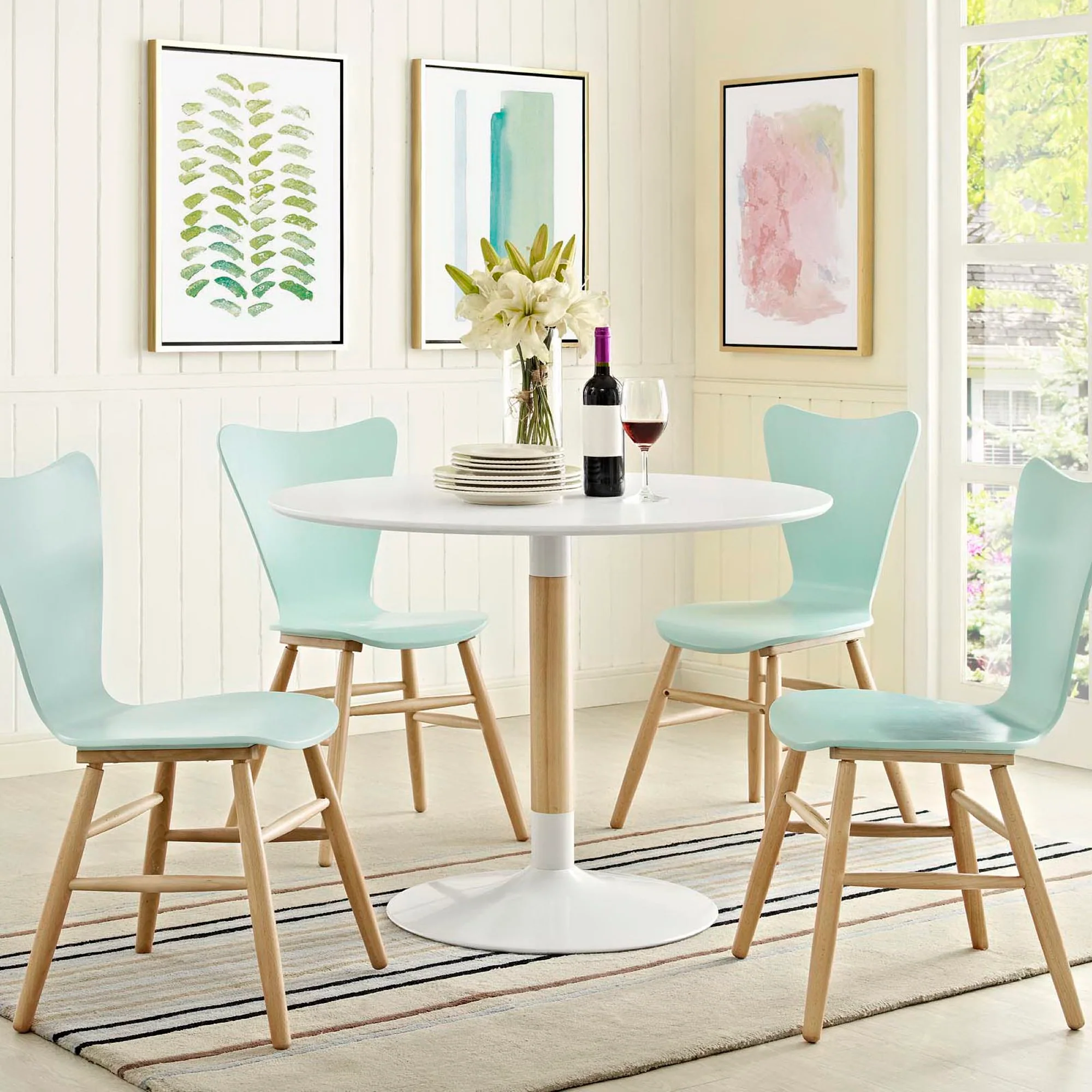Whirl Round Dining Table by Modway - Image 4