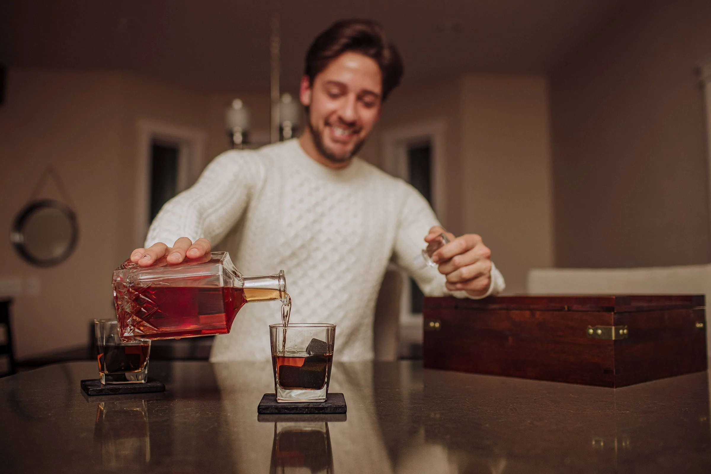 Whiskey Box Gift Set with Decanter - Image 18