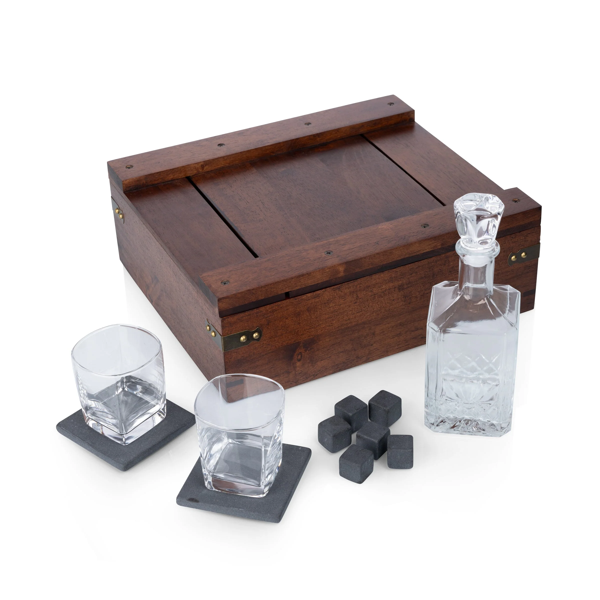 Whiskey Box Gift Set with Decanter - Image 3