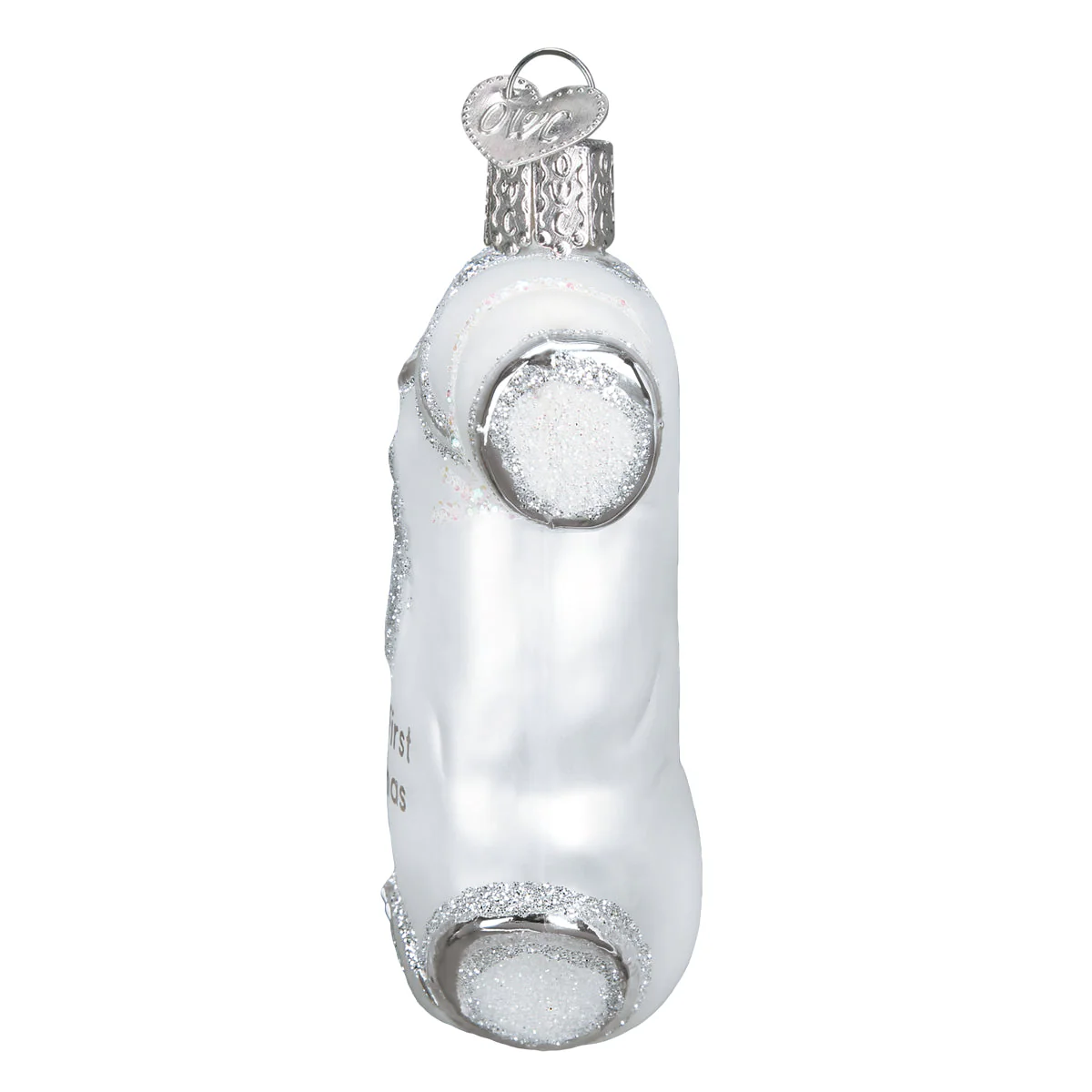 White Baby Onesie Ornament - Image 4
