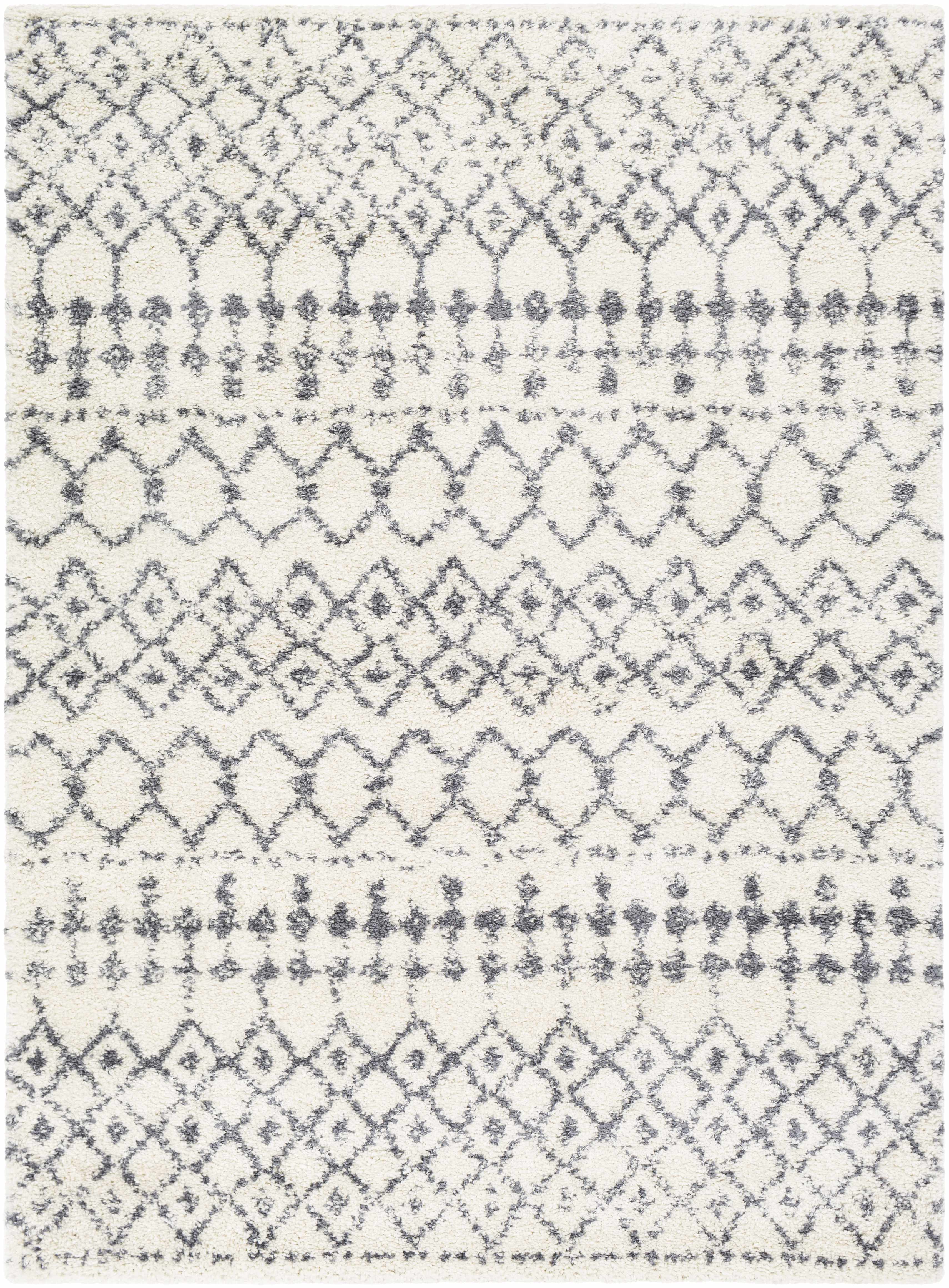 White Gray Navassa Rug - Promo