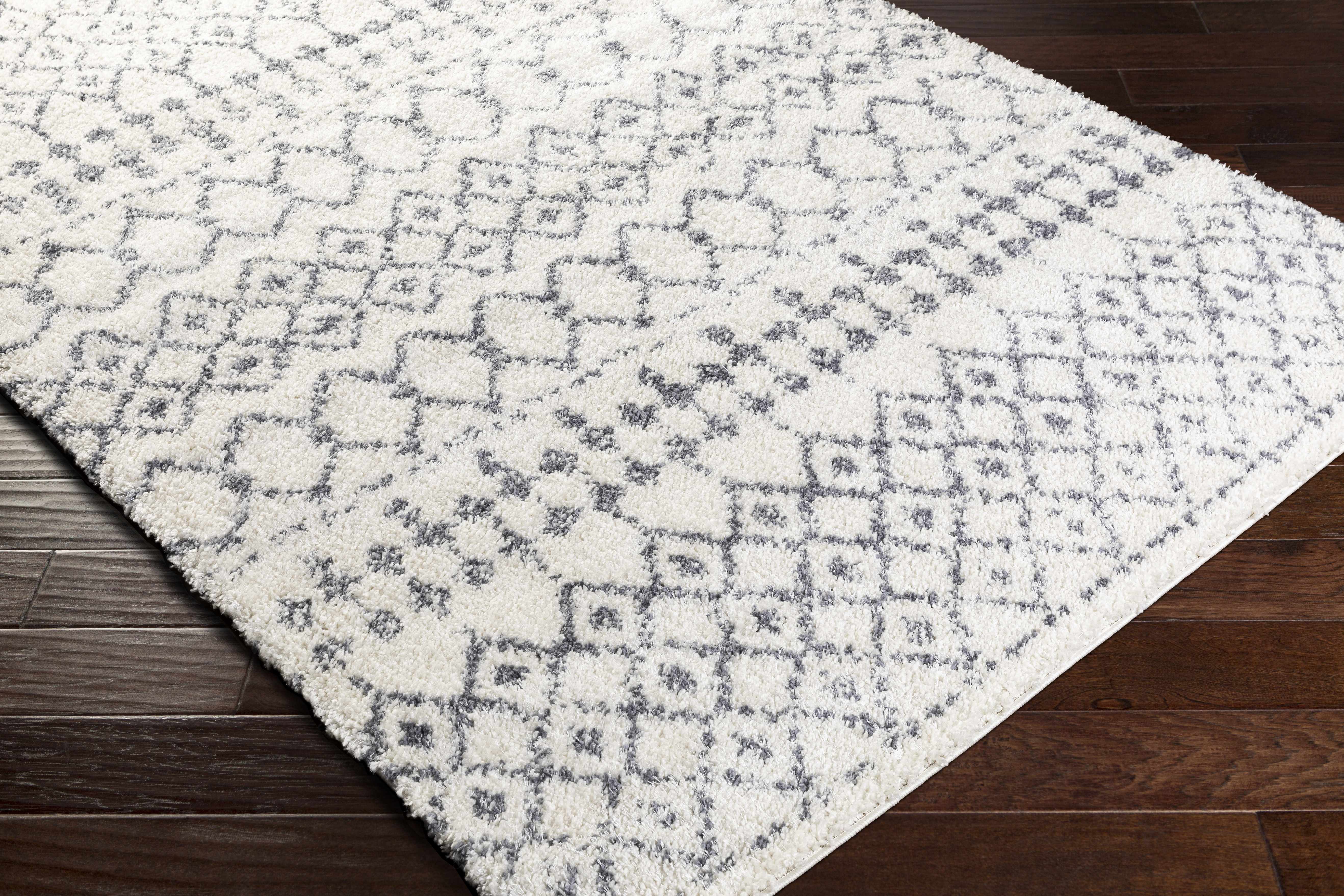 White Gray Navassa Rug - Promo - Image 10