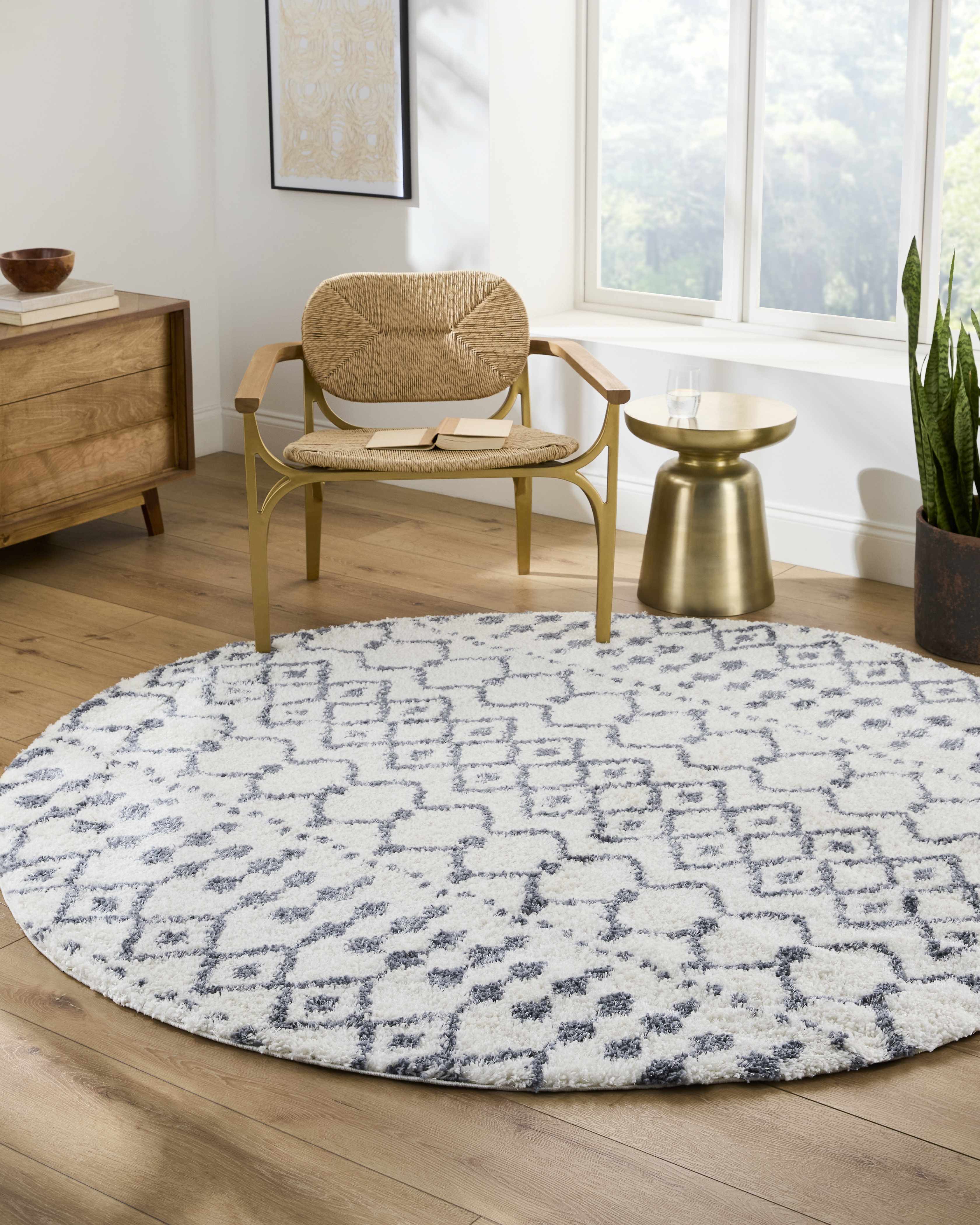 White Gray Navassa Rug - Promo - Image 14