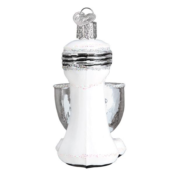 White Mixer Ornament by Old World Christmas - Image 5