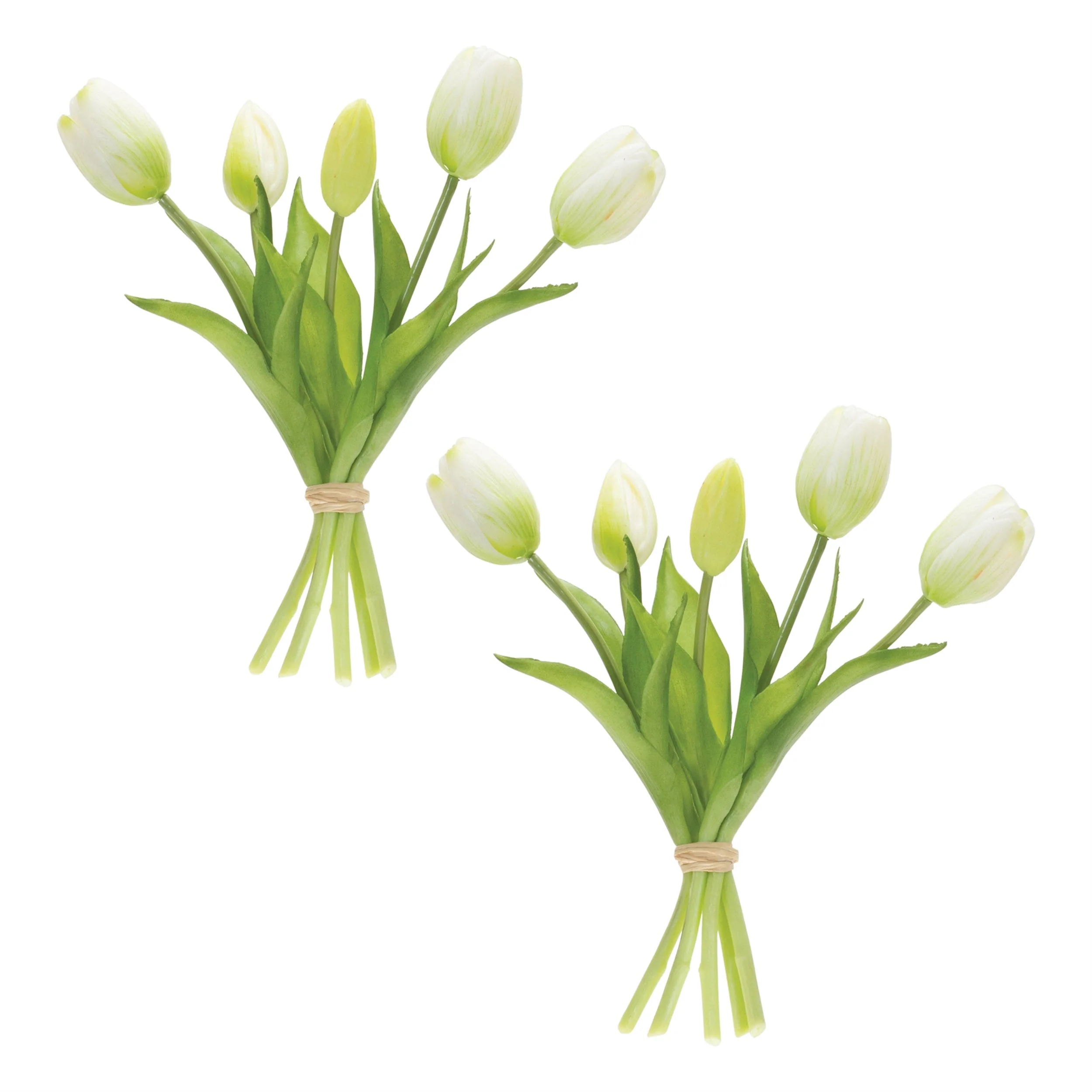 White Tulip Floral Bundle (Set of 2) - Image 2