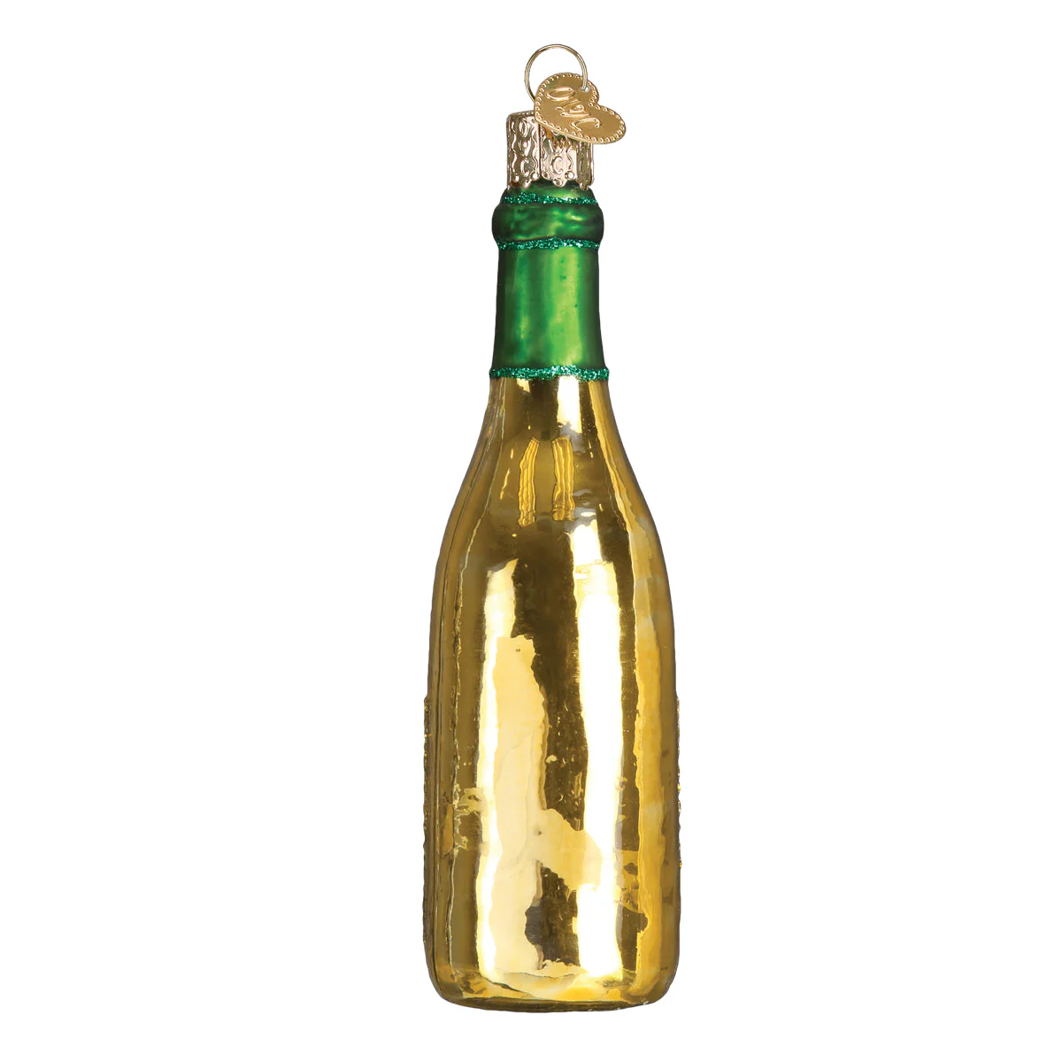 White Wine Bottle Ornament - Image 4