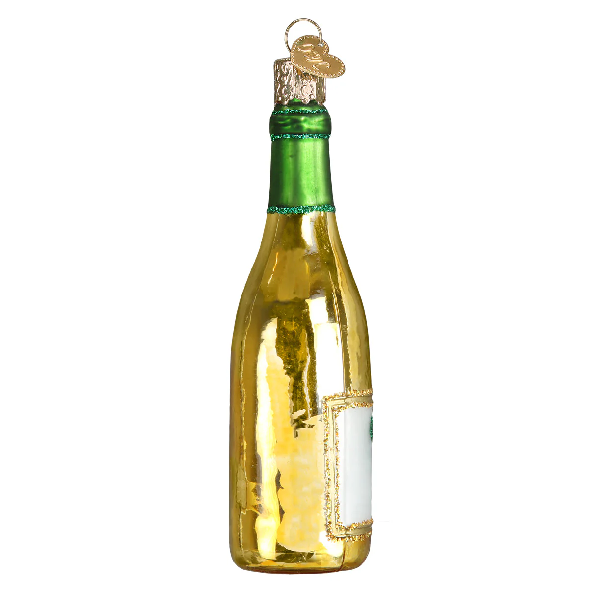 White Wine Bottle Ornament - Image 5