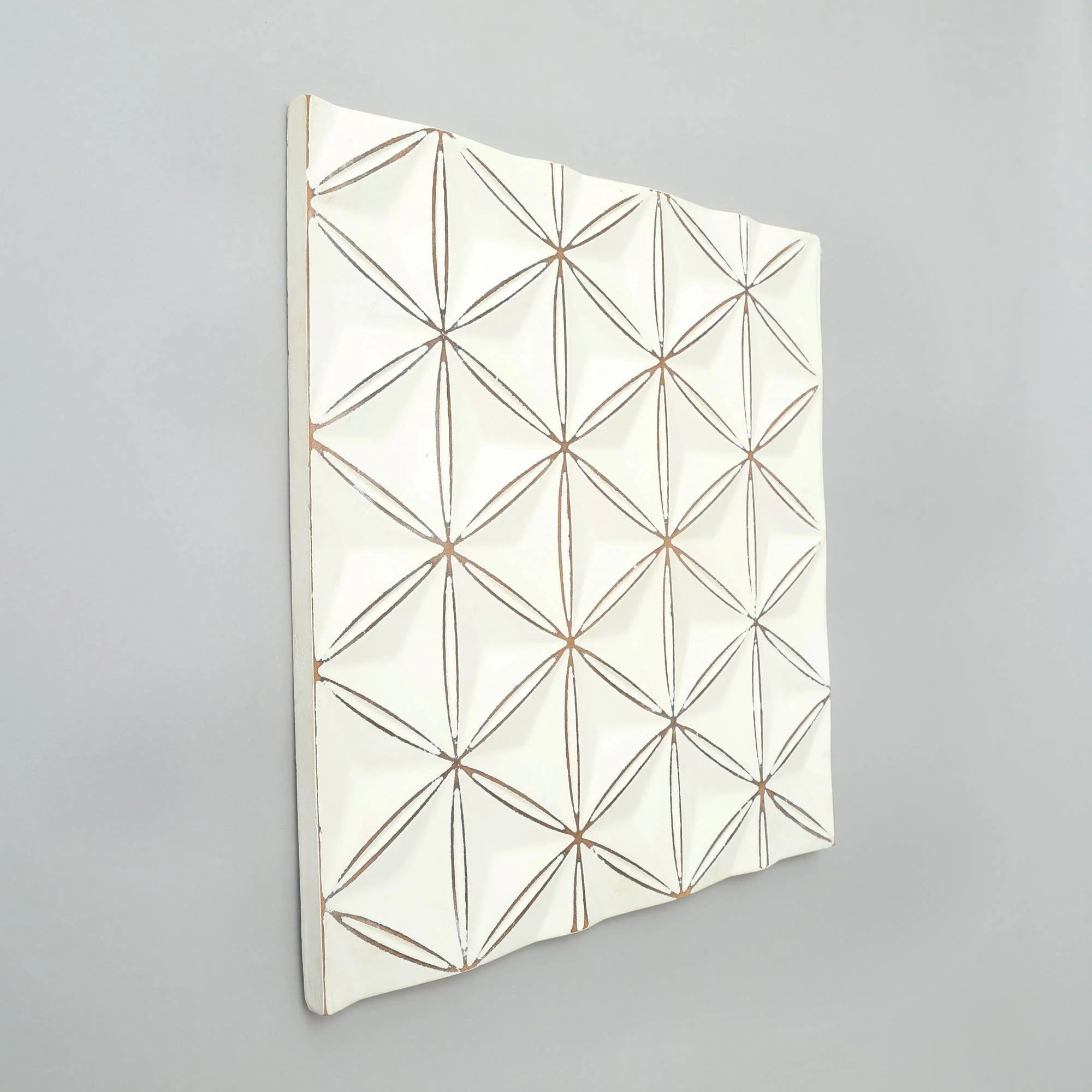White Wooden Wall Décor – Modern Rustic Wall Art - Image 5