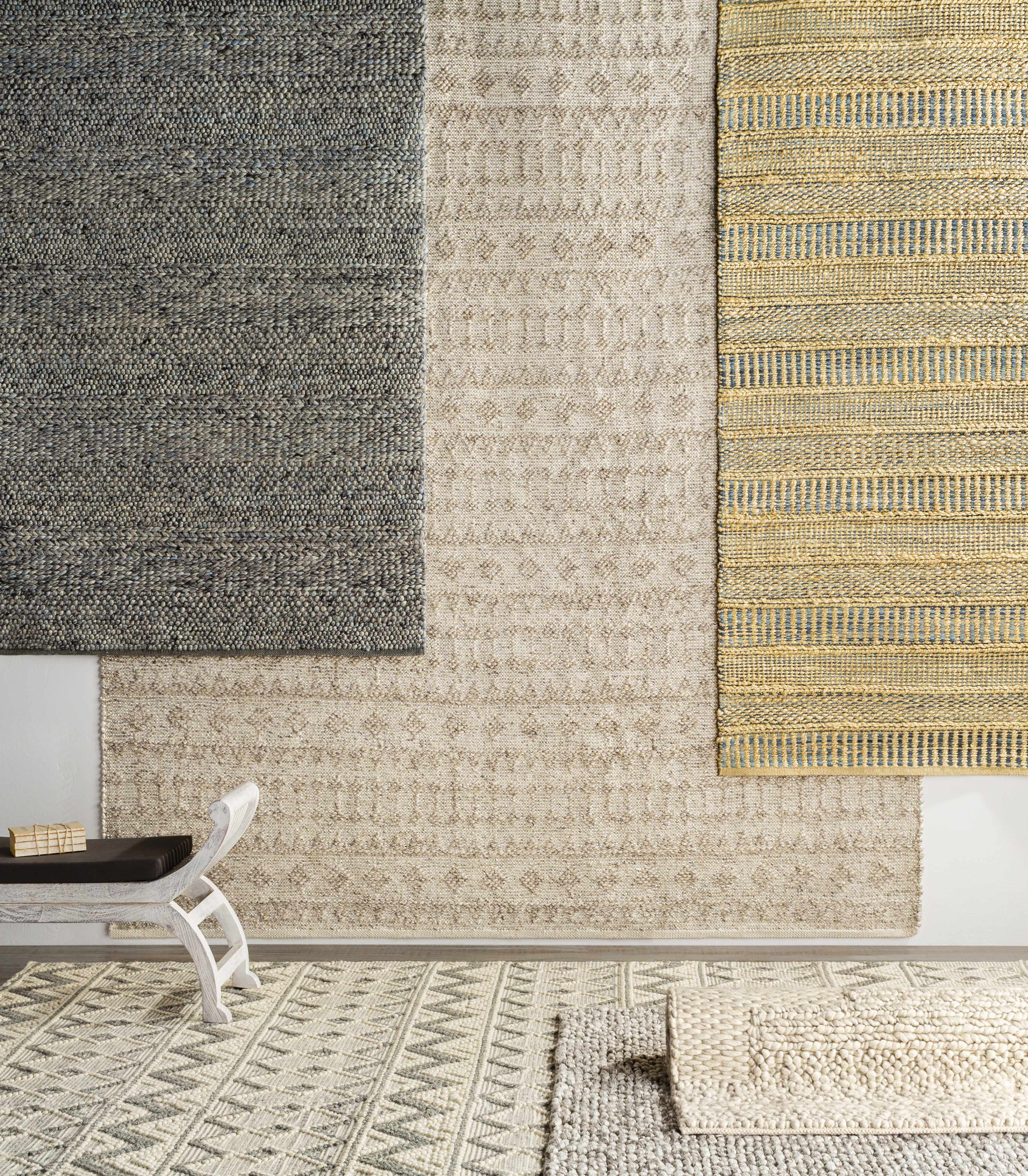 Whittington Gray&Cream Wool Rug - Clearance - Image 11