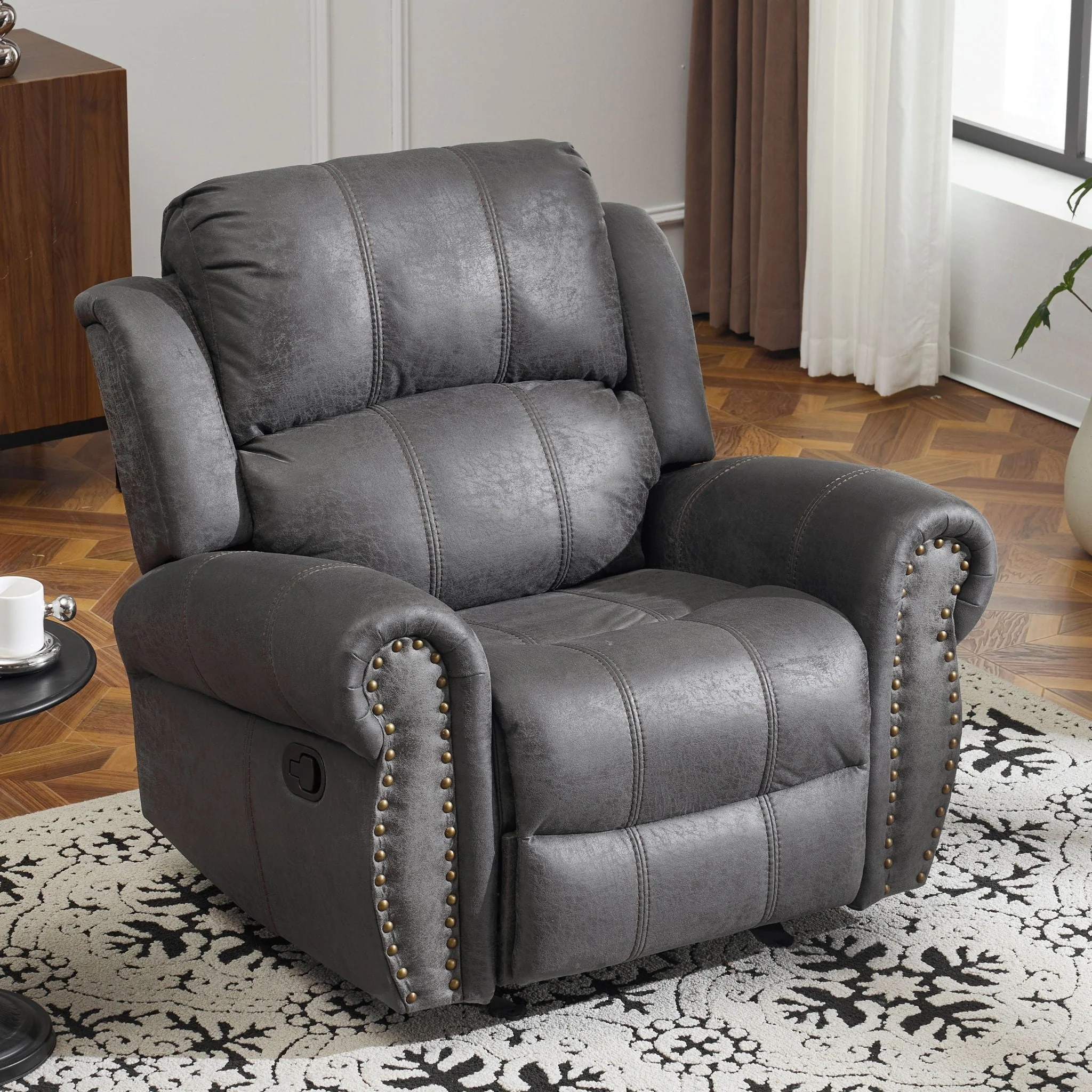 Wide Standard Manual Glider Recliner - Image 5