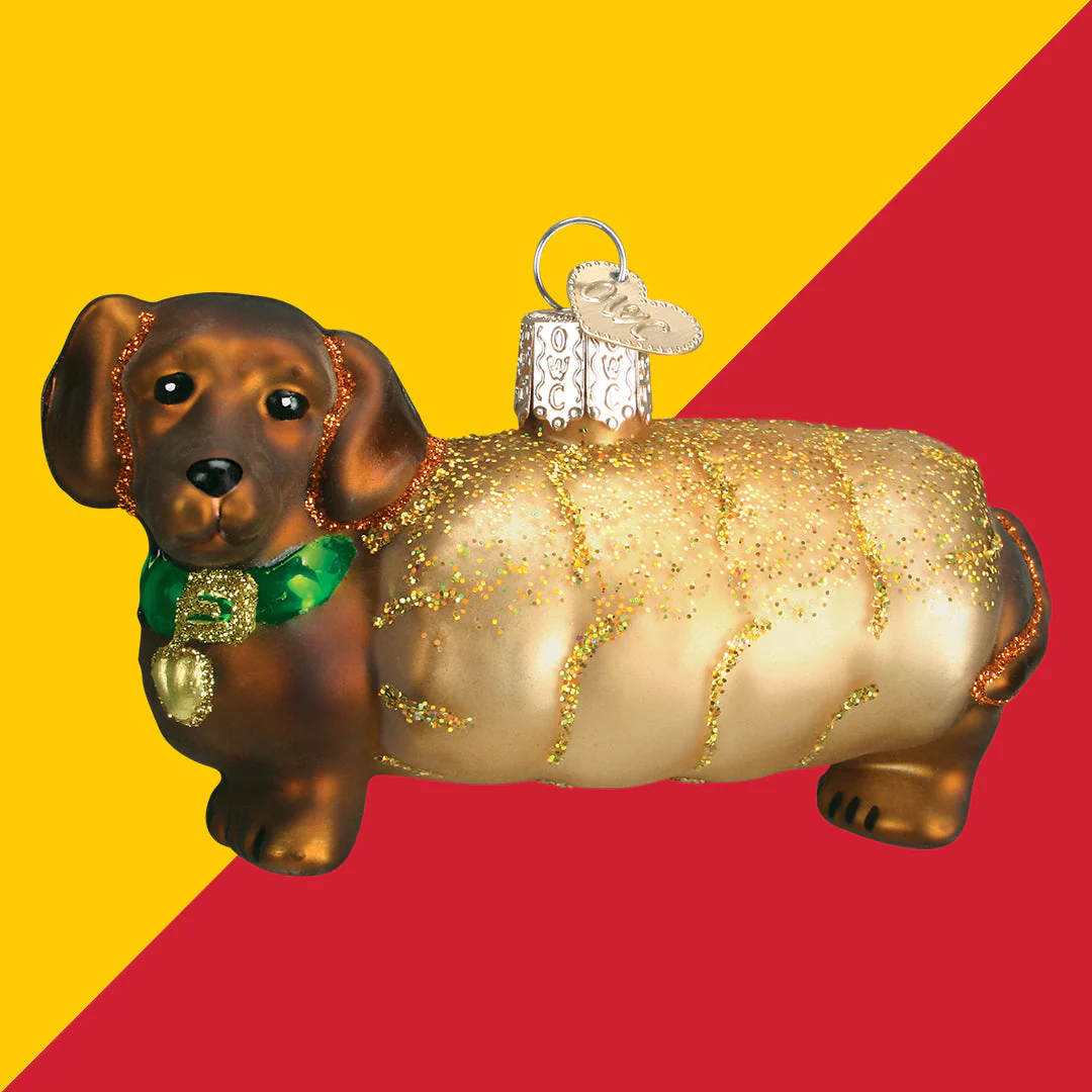 Wiener Dog Ornament by Old World Christmas - Image 6