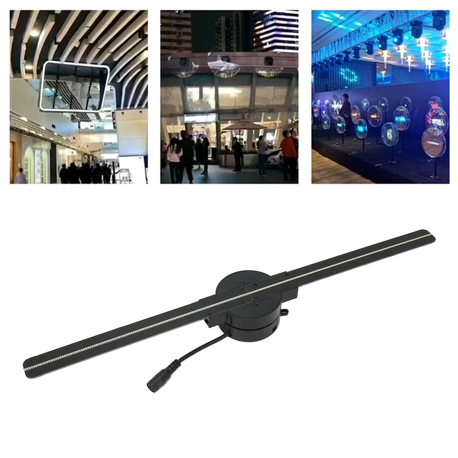 WiFi 3D Hologram Fan Projector 176° View Advertising Display for Business - Image 2